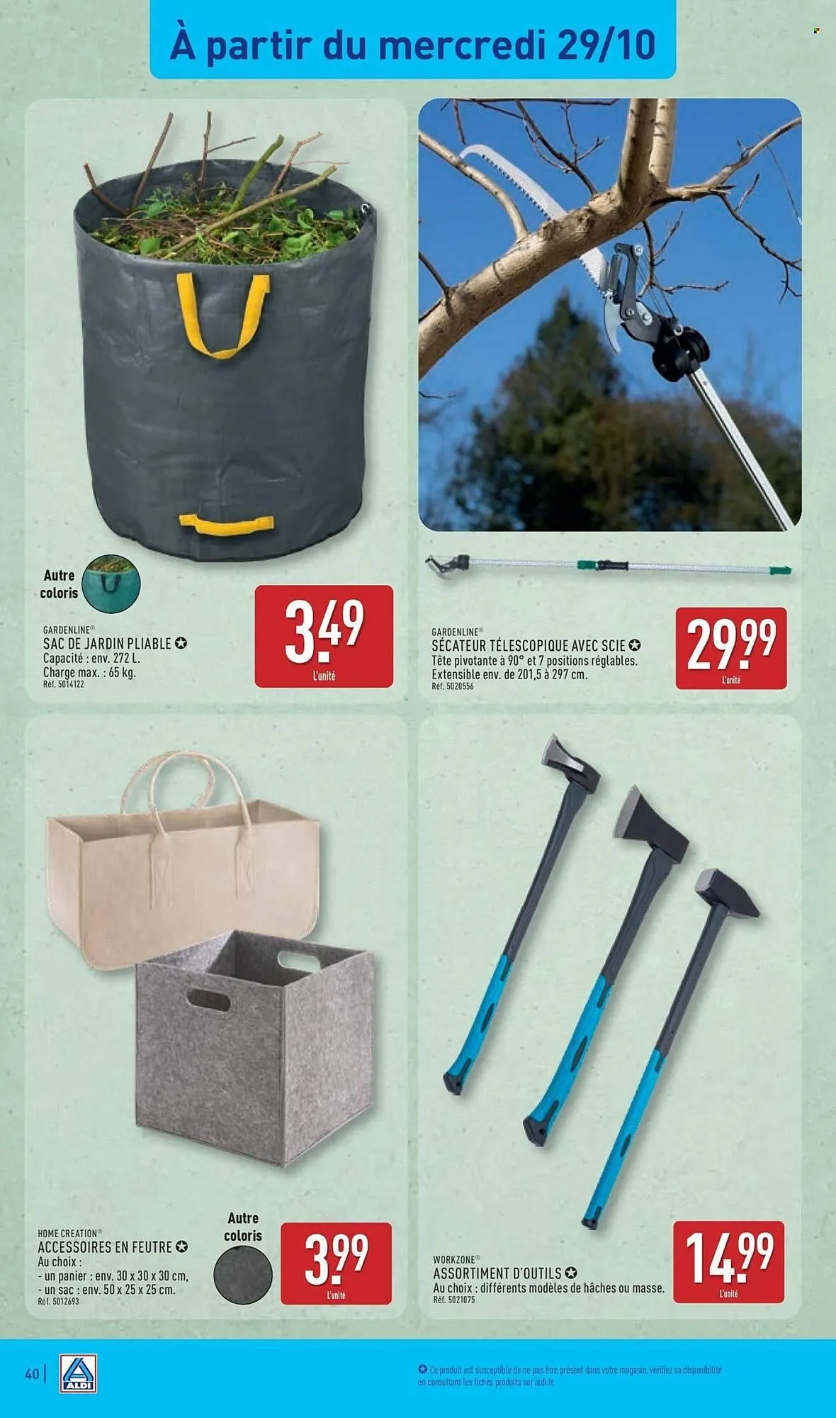 Catalogue ALDI du 28 octobre au 3 novembre 2025 - Catalogue page 44