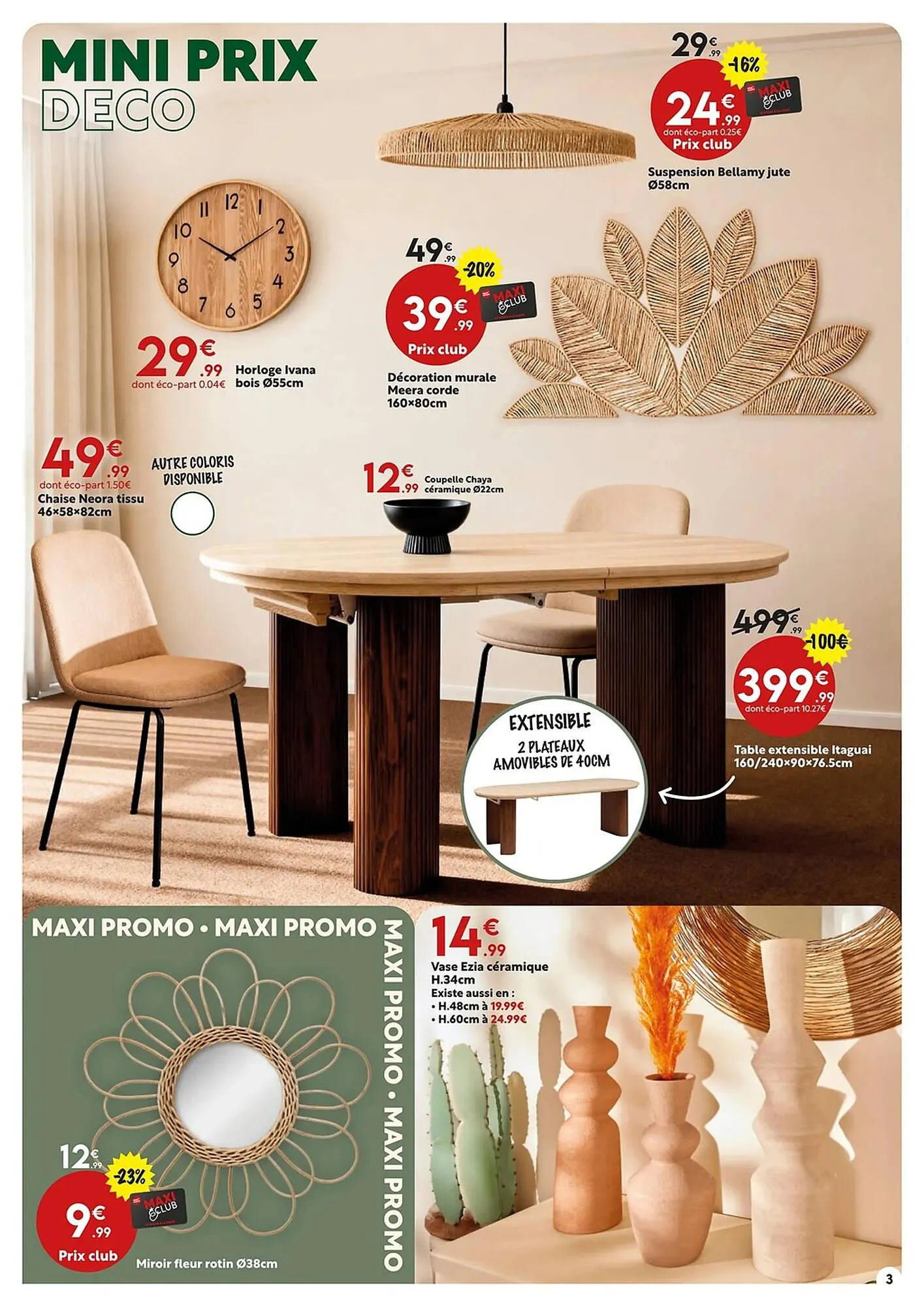 Catalogue Maxi Bazar du 11 mars au 29 mars 2026 - Catalogue page 3