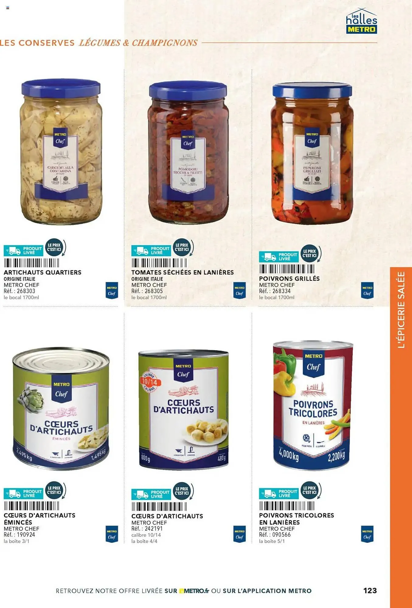 Catalogue METRO du 24 avril au 31 décembre 2025 - Catalogue page 123