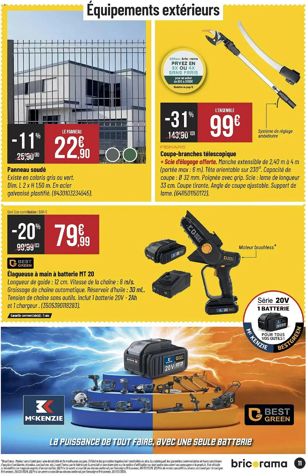 Catalogue Bricorama du 18 février au 1 mars 2026 - Catalogue page 11