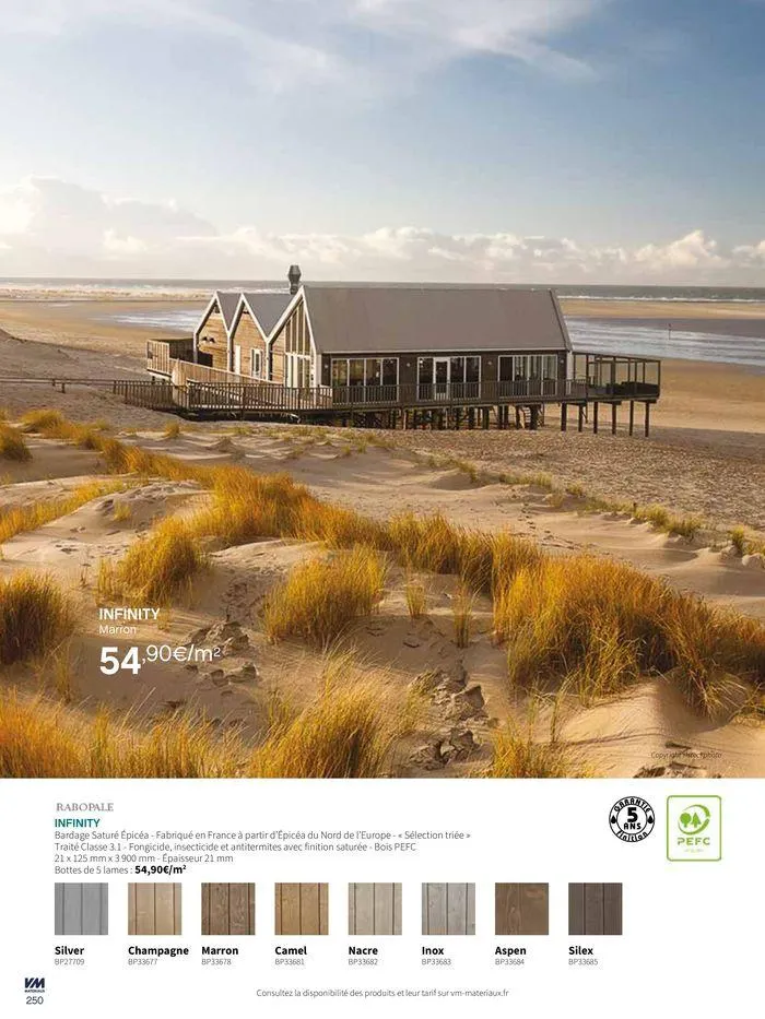 Extériéurs du 14 mars au 20 janvier 2026 - Catalogue page 250