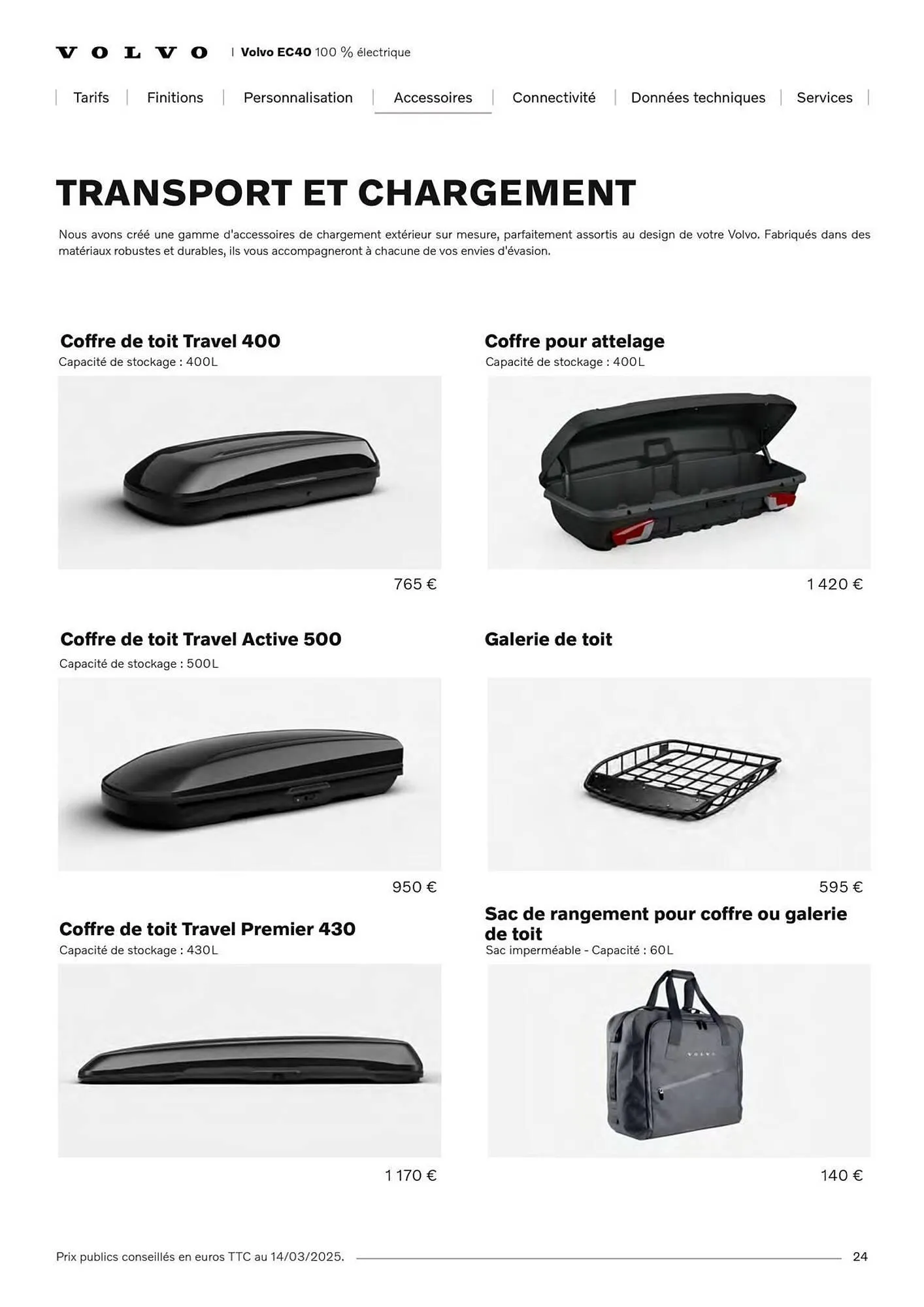 Catalogue VOLVO du 7 janvier au 31 janvier 2027 - Catalogue page 24
