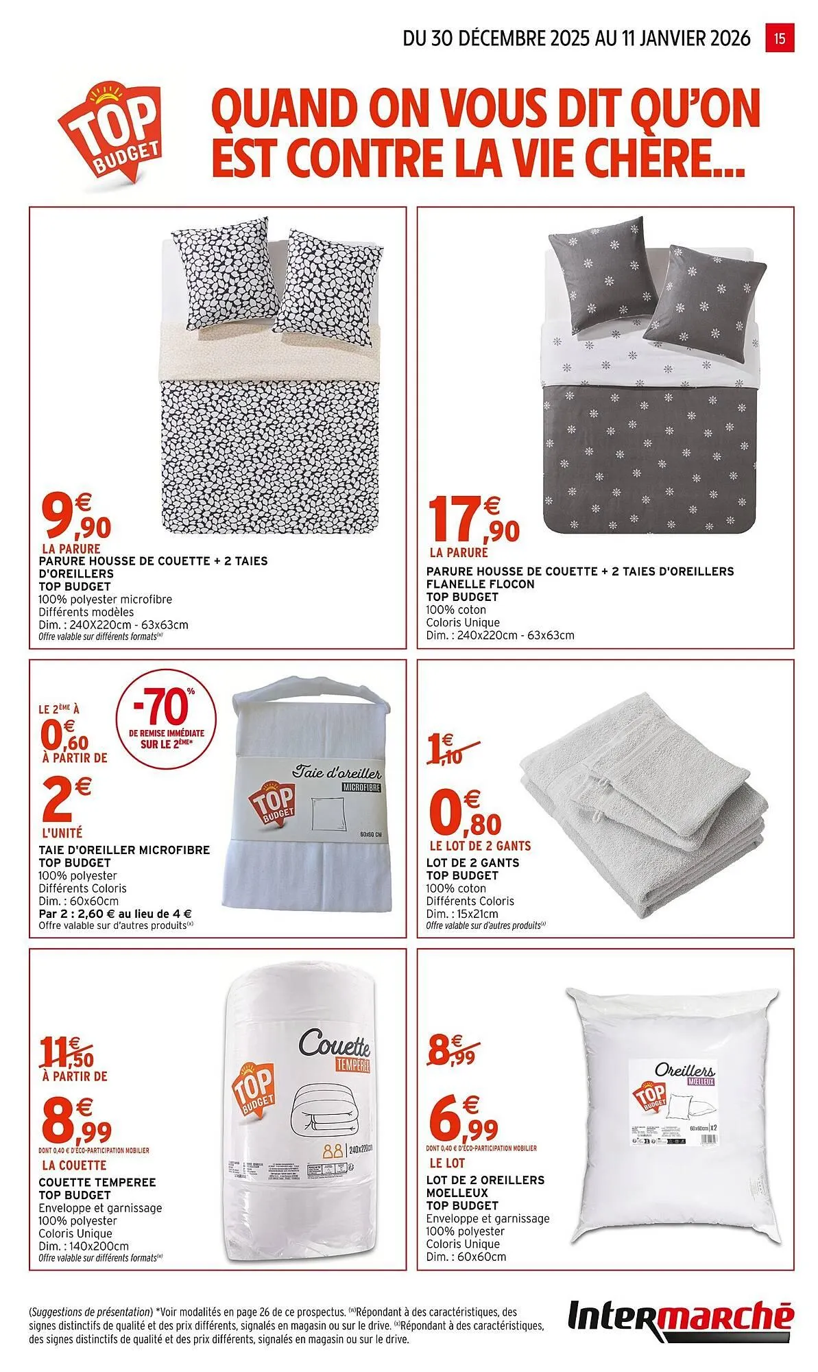 Catalogue Intermarché du 30 décembre au 11 janvier 2026 - Catalogue page 15