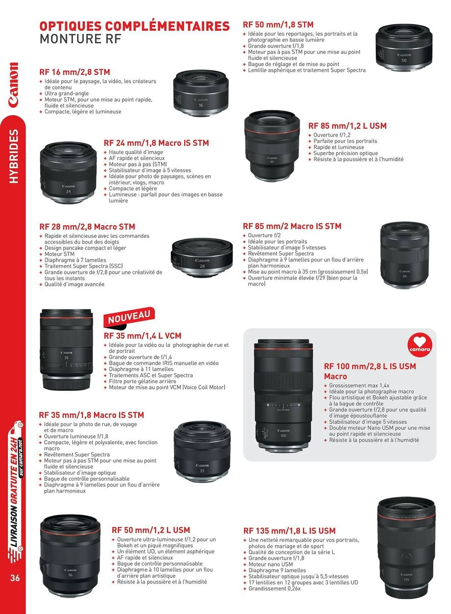 Catalogue Camara du 2 juillet au 31 décembre 2025 - Catalogue page 36