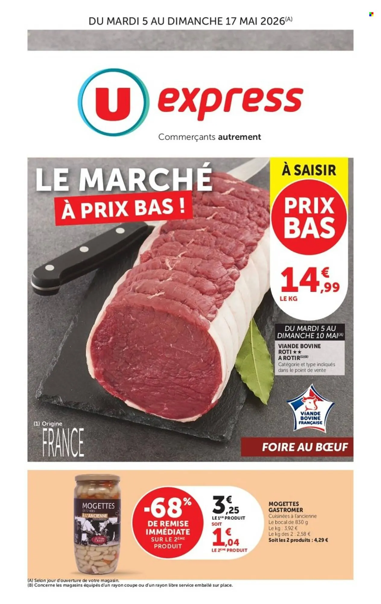Catalogue U Express du 5 mai au 17 mai 2026 - Catalogue page 1