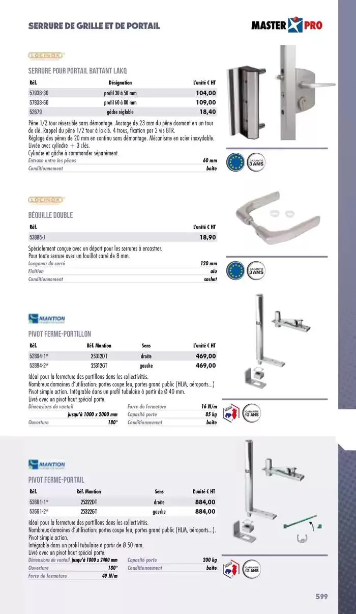 Essentiel Industrie 2025 du 3 janvier au 31 décembre 2025 - Catalogue page 601
