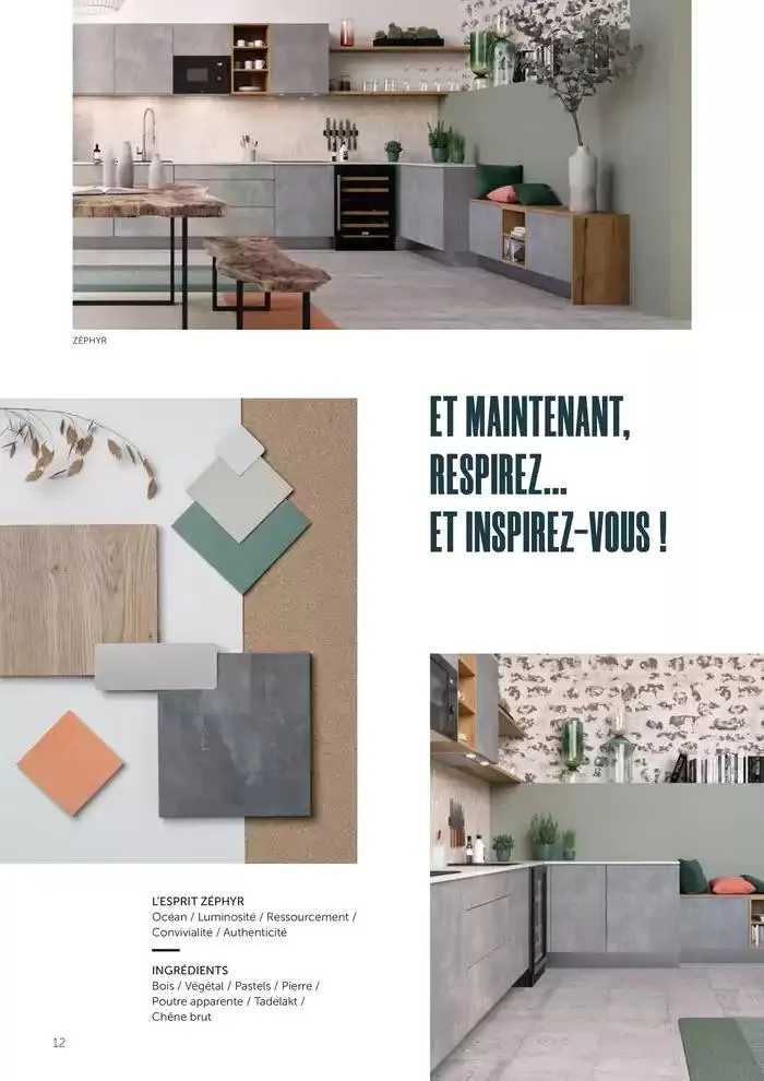 VOUS NE TROUVEREZ PAS VOTRE CUISINE DANS CE CATALOGUE du 16 janvier au 30 avril 2025 - Catalogue page 12