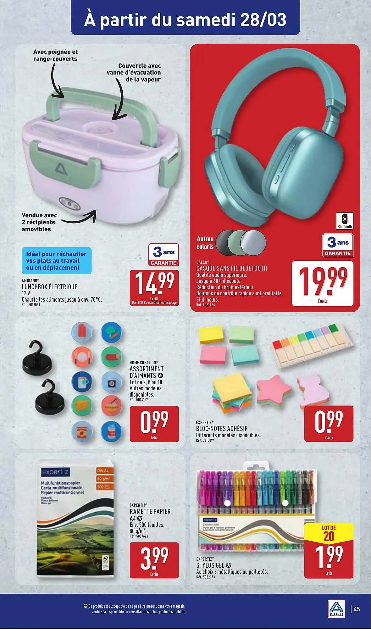 Catalogue ALDI du 24 mars au 30 mars 2026 - Catalogue page 47