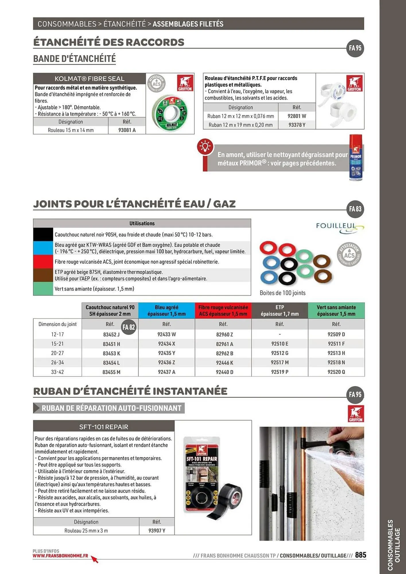 Catalogue Chausson Matériaux du 24 septembre au 31 décembre 2025 - Catalogue page 885