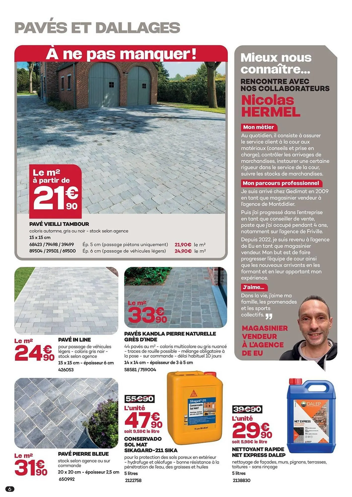 Catalogue Gedimat du 2 mars au 4 avril 2026 - Catalogue page 6