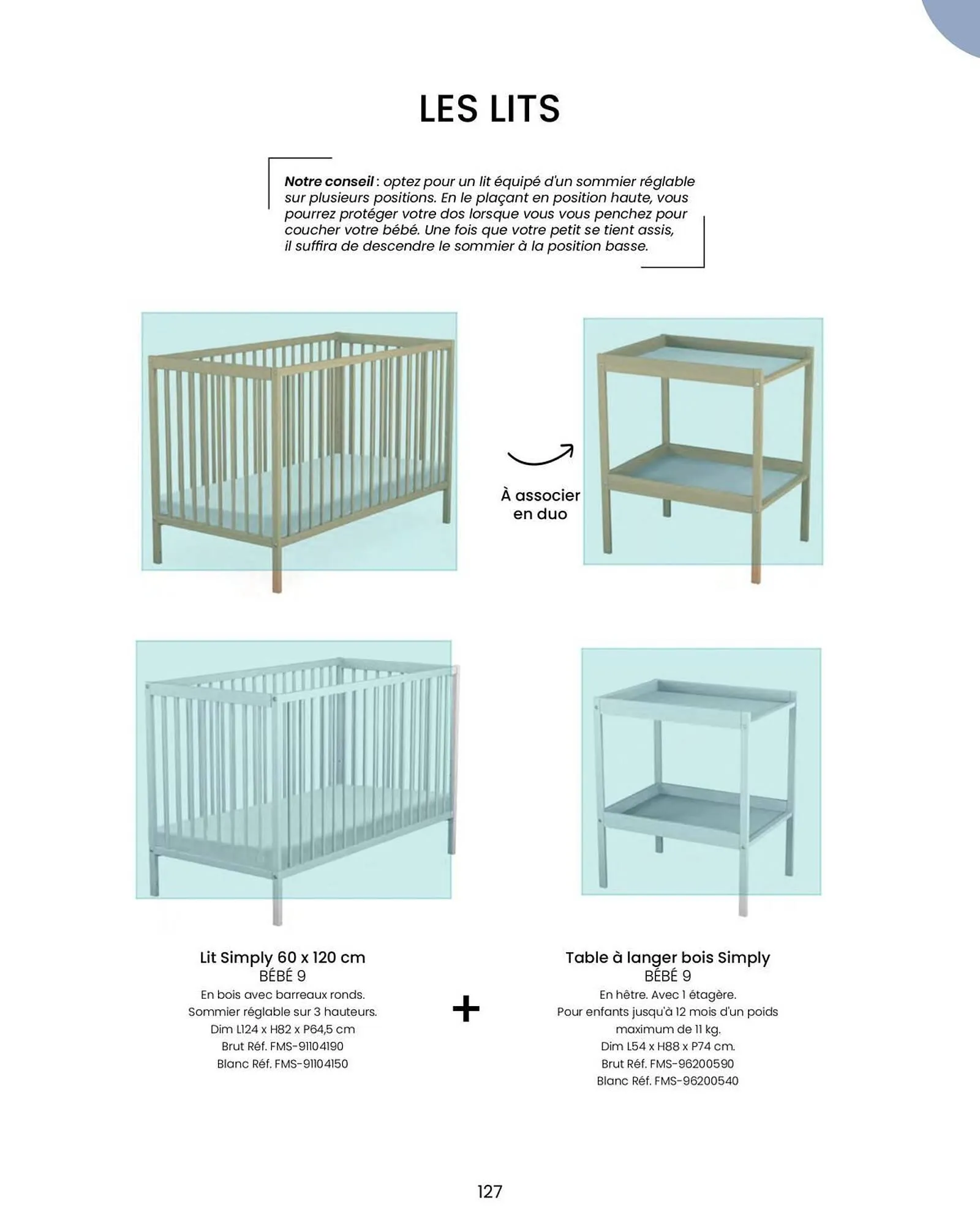 Catalogue Bébé 9 du 14 août au 31 décembre 2026 - Catalogue page 129