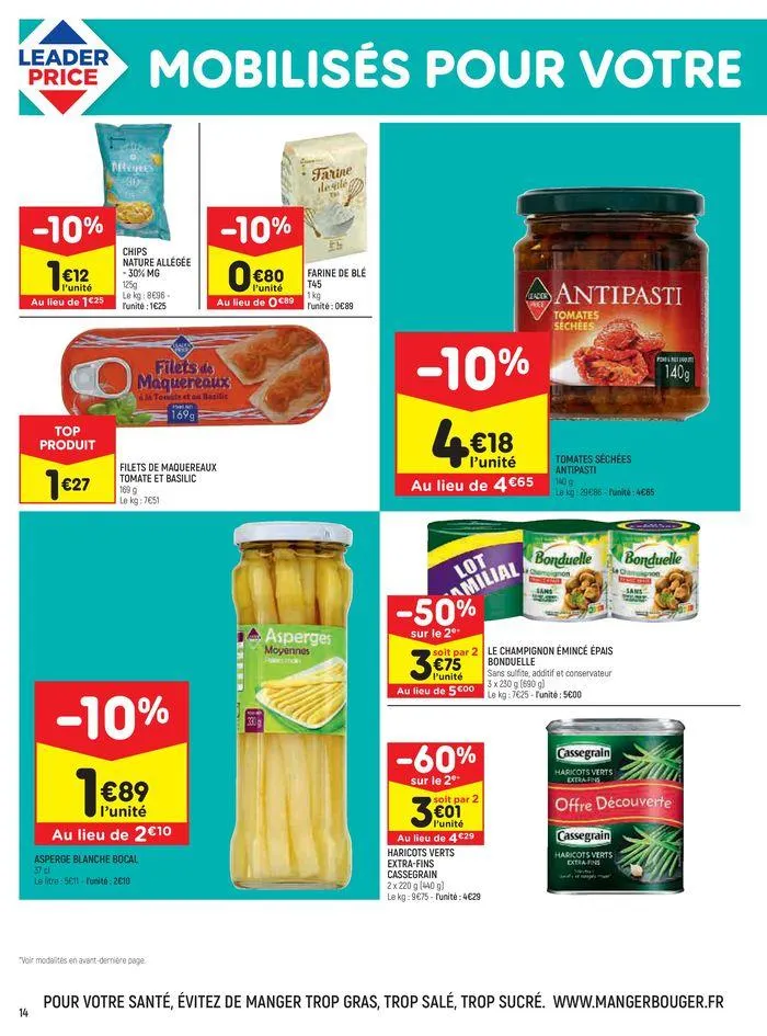 FRAPPE FORT SUR LES PRIX du 11 juin au 23 juin 2024 - Catalogue page 14