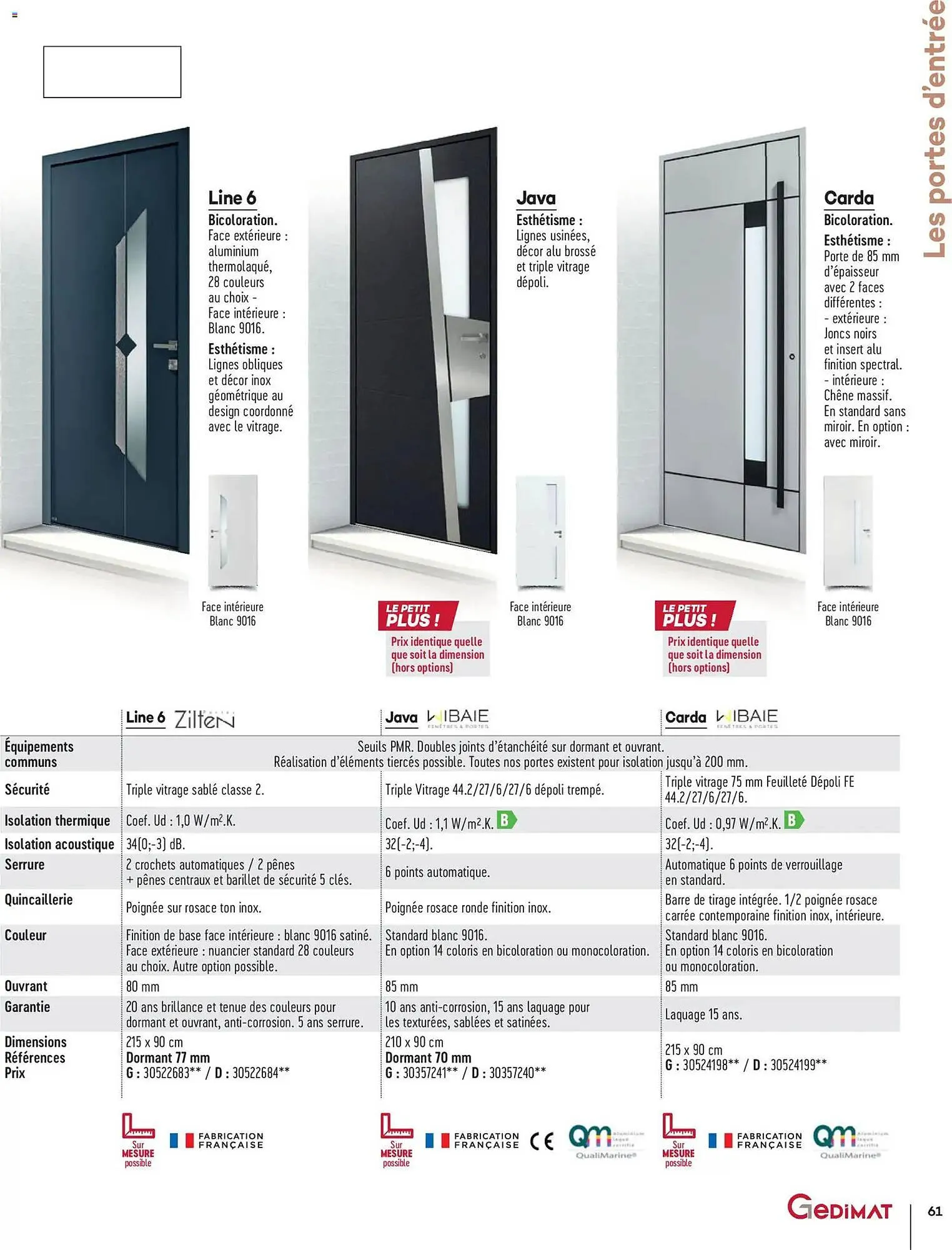 Catalogue Gedimat du 14 avril au 30 avril 2026 - Catalogue page 61