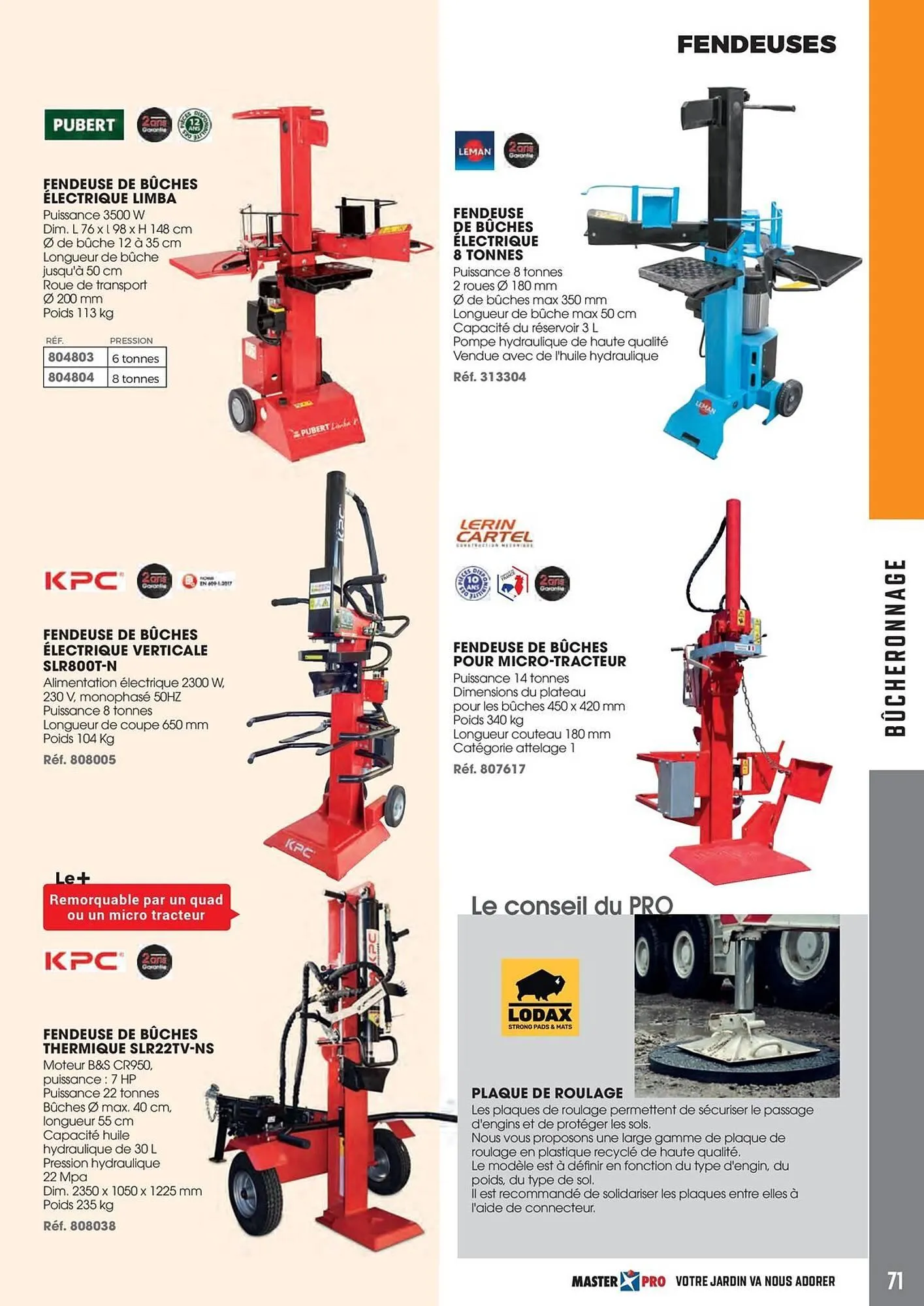 Catalogue Master Pro du 18 mars au 26 septembre 2026 - Catalogue page 71