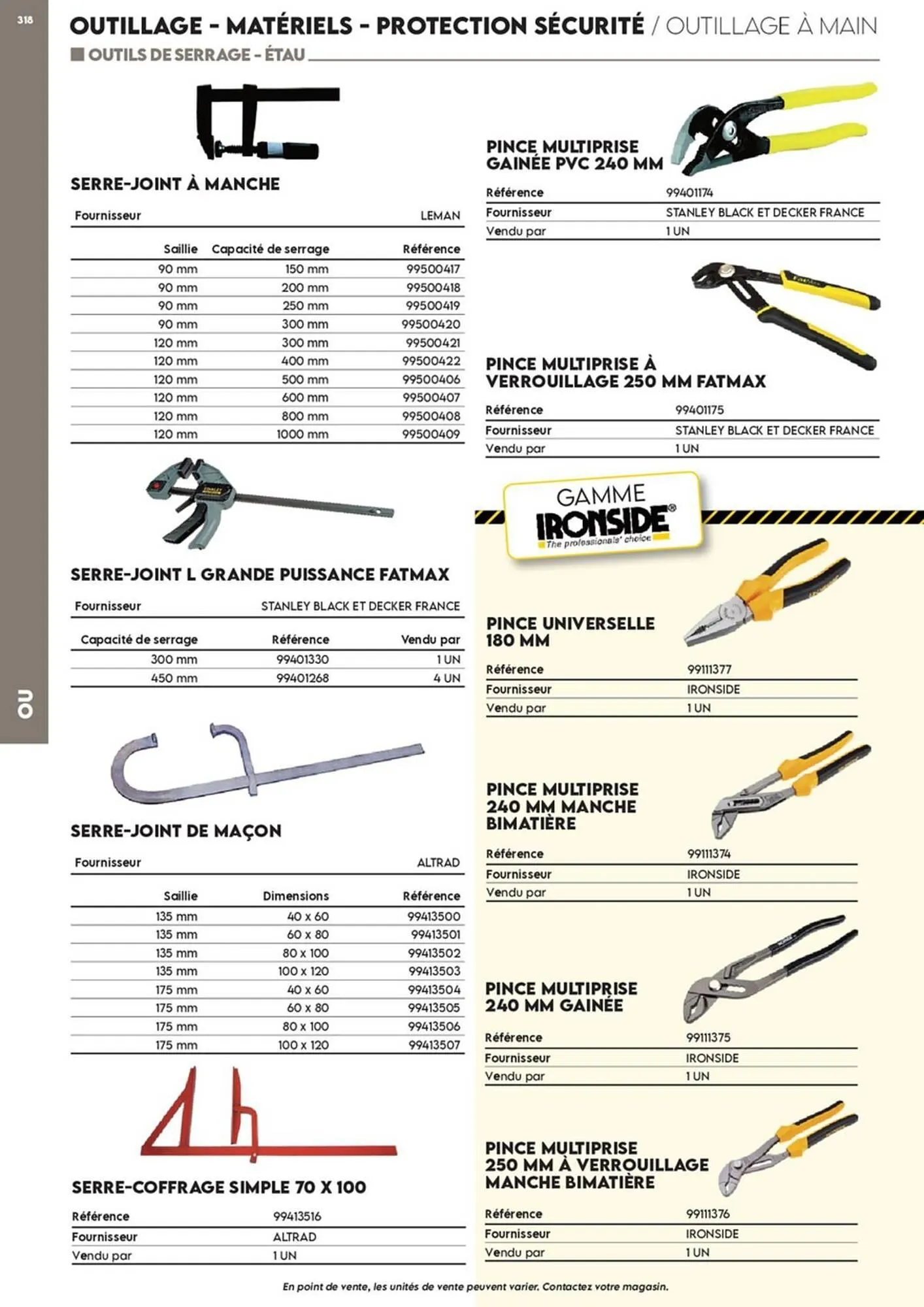 Catalogue Tout faire matériaux du 17 décembre au 30 décembre 2025 - Catalogue page 242