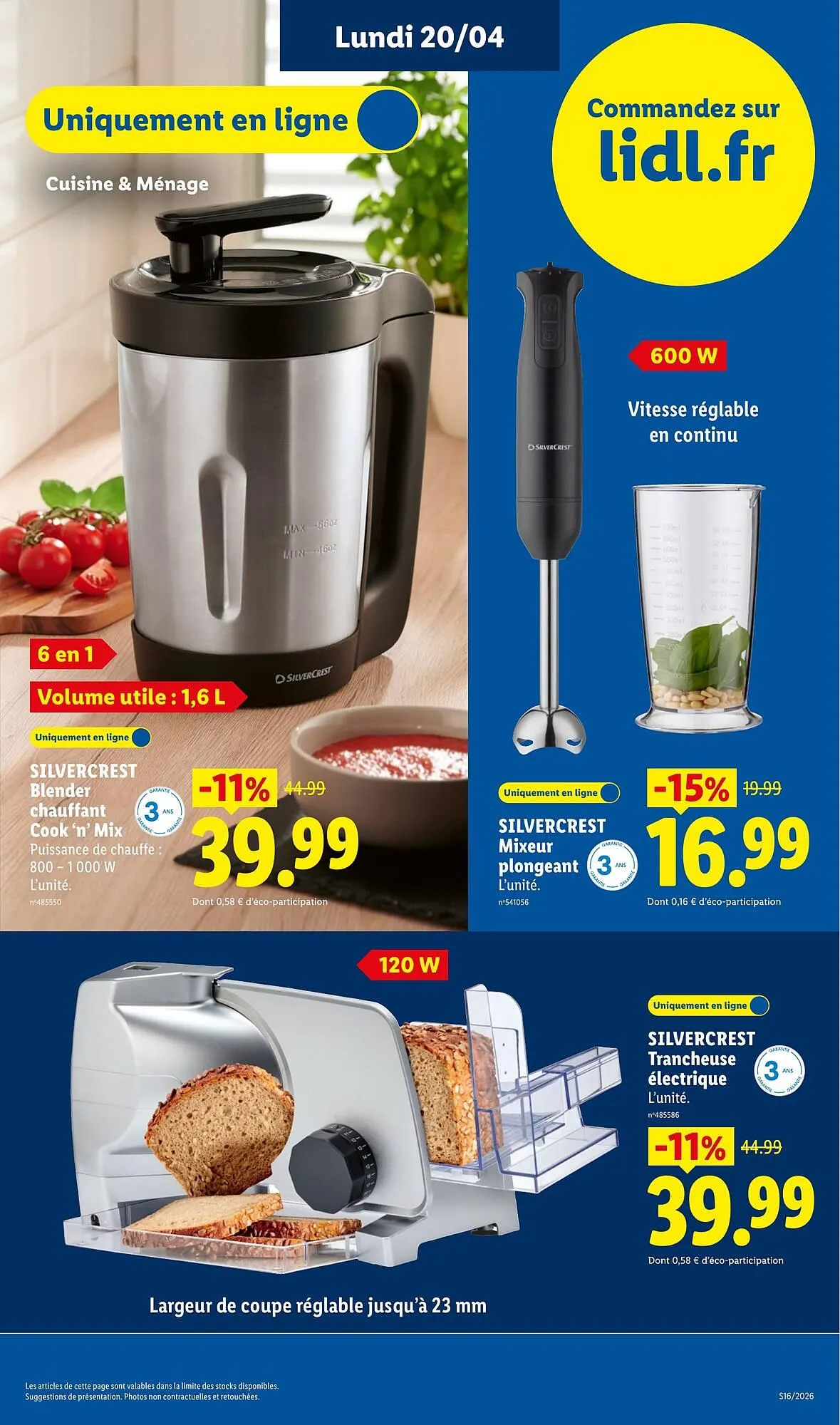 Catalogue Lidl du 16 avril au 22 avril 2026 - Catalogue page 65