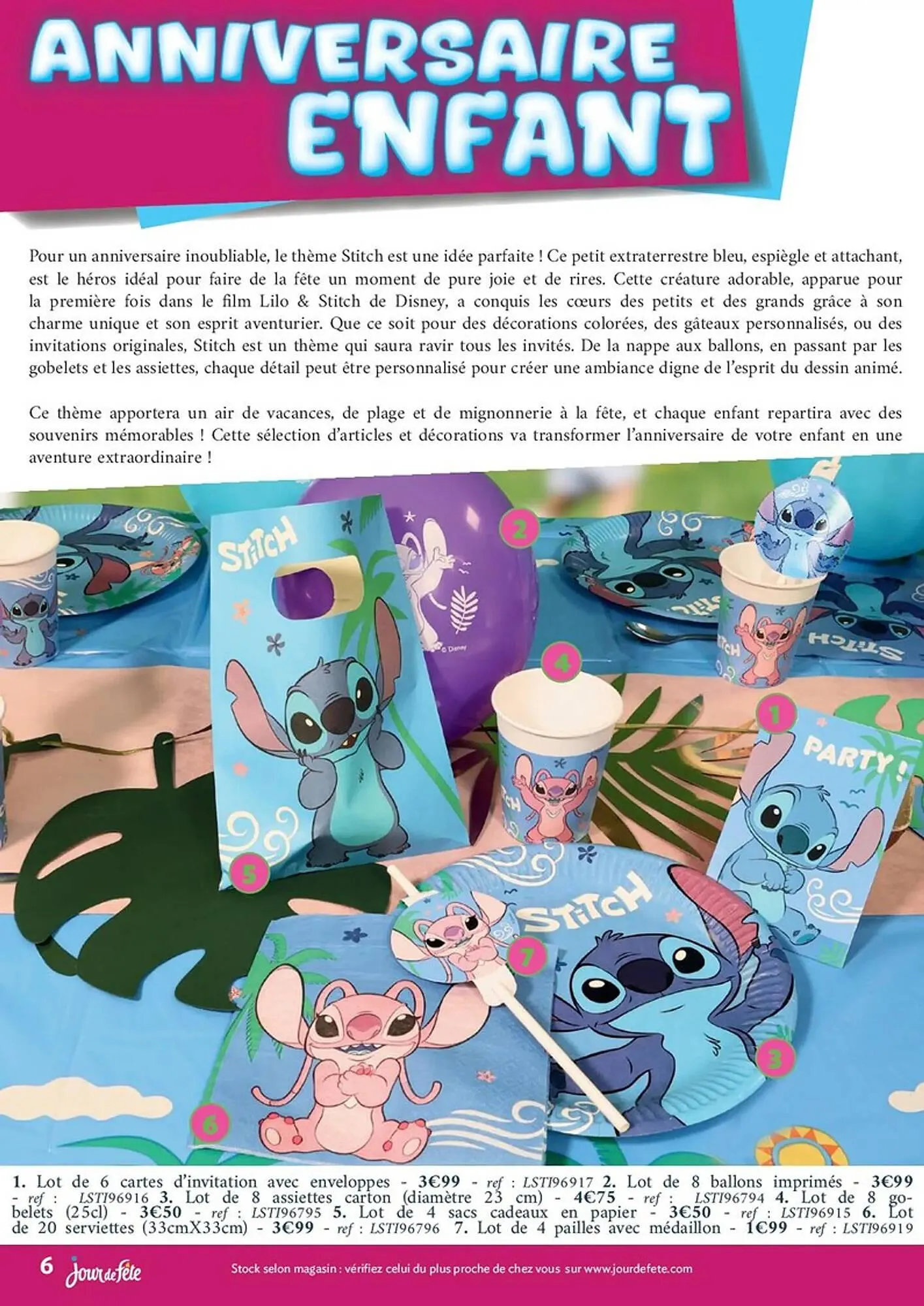 Catalogue Jour de Fête du 28 mai au 31 décembre 2025 - Catalogue page 6