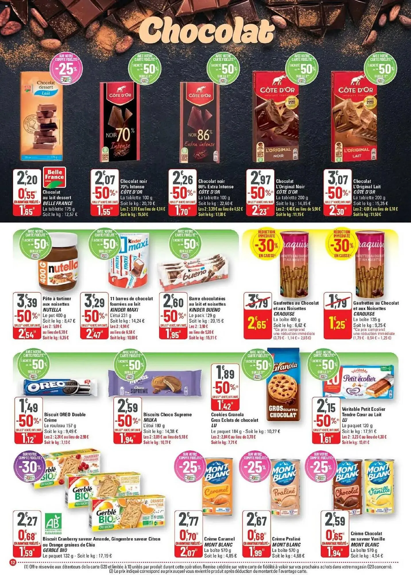 Catalogue G20 du 5 novembre au 16 novembre 2025 - Catalogue page 12