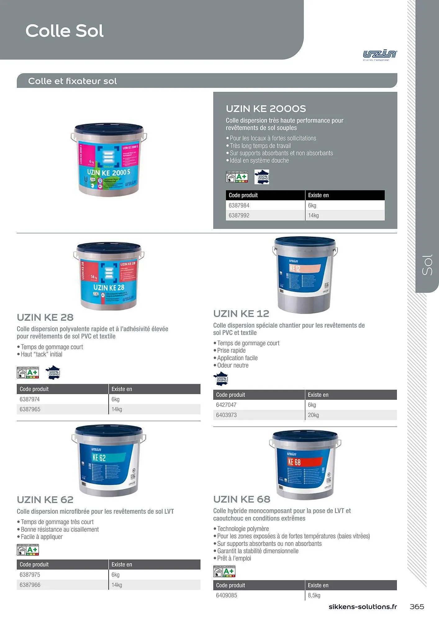 Catalogue Sikkens Solution du 8 janvier au 28 décembre 2025 - Catalogue page 365