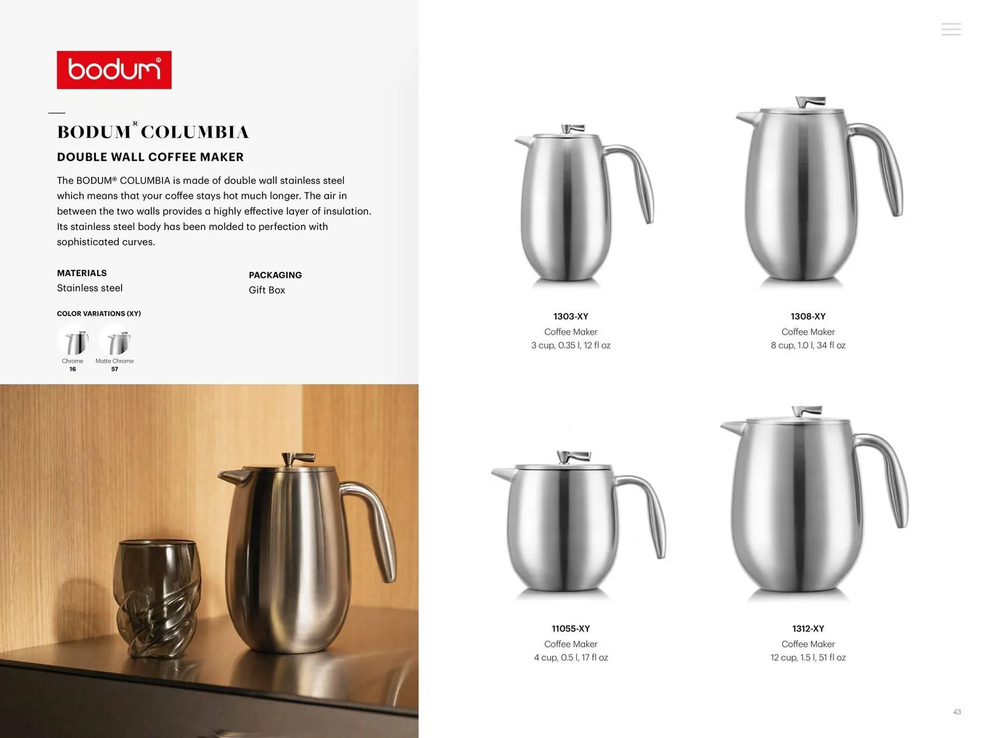 Catalogue Bodum du 9 février au 31 décembre 2026 - Catalogue page 43