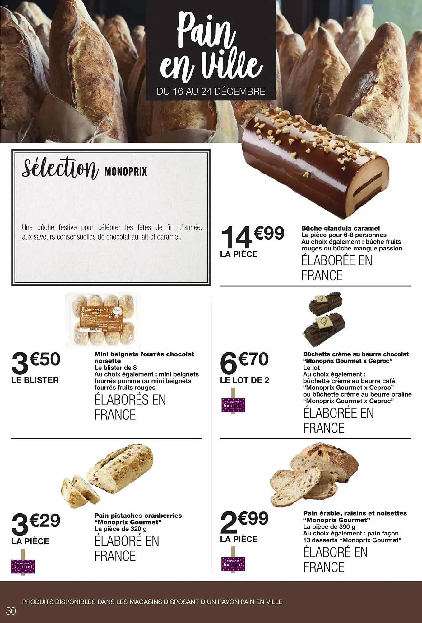 Catalogue Monoprix du 16 décembre au 31 décembre 2025 - Catalogue page 30