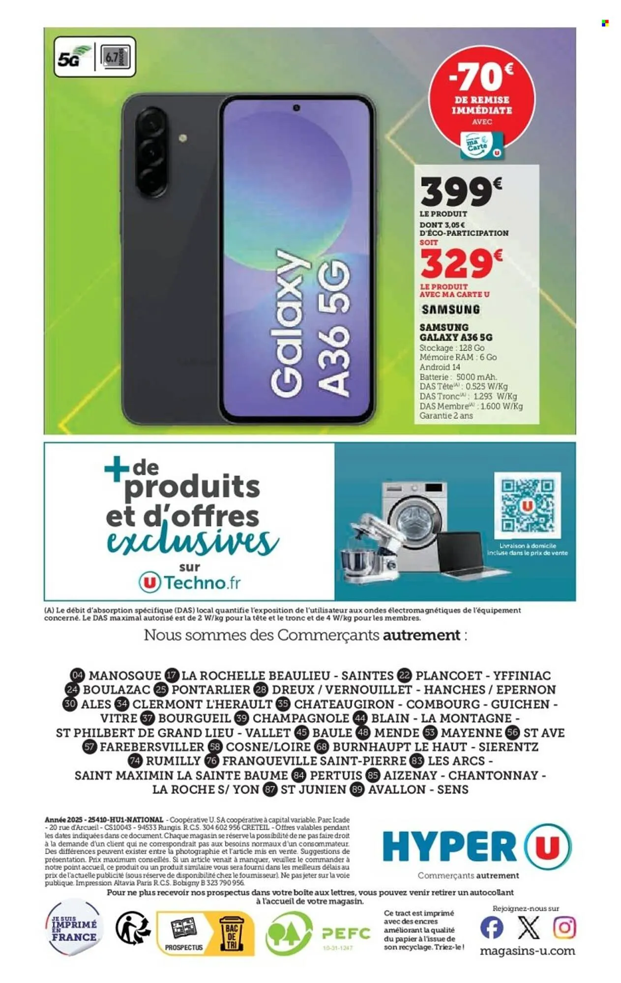 Catalogue Hyper U du 28 octobre au 9 novembre 2025 - Catalogue page 20