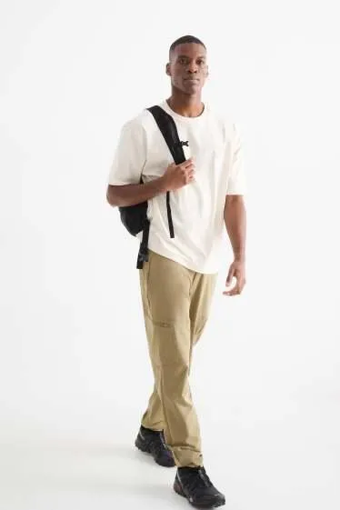 Technical cargo trousers - regular fit