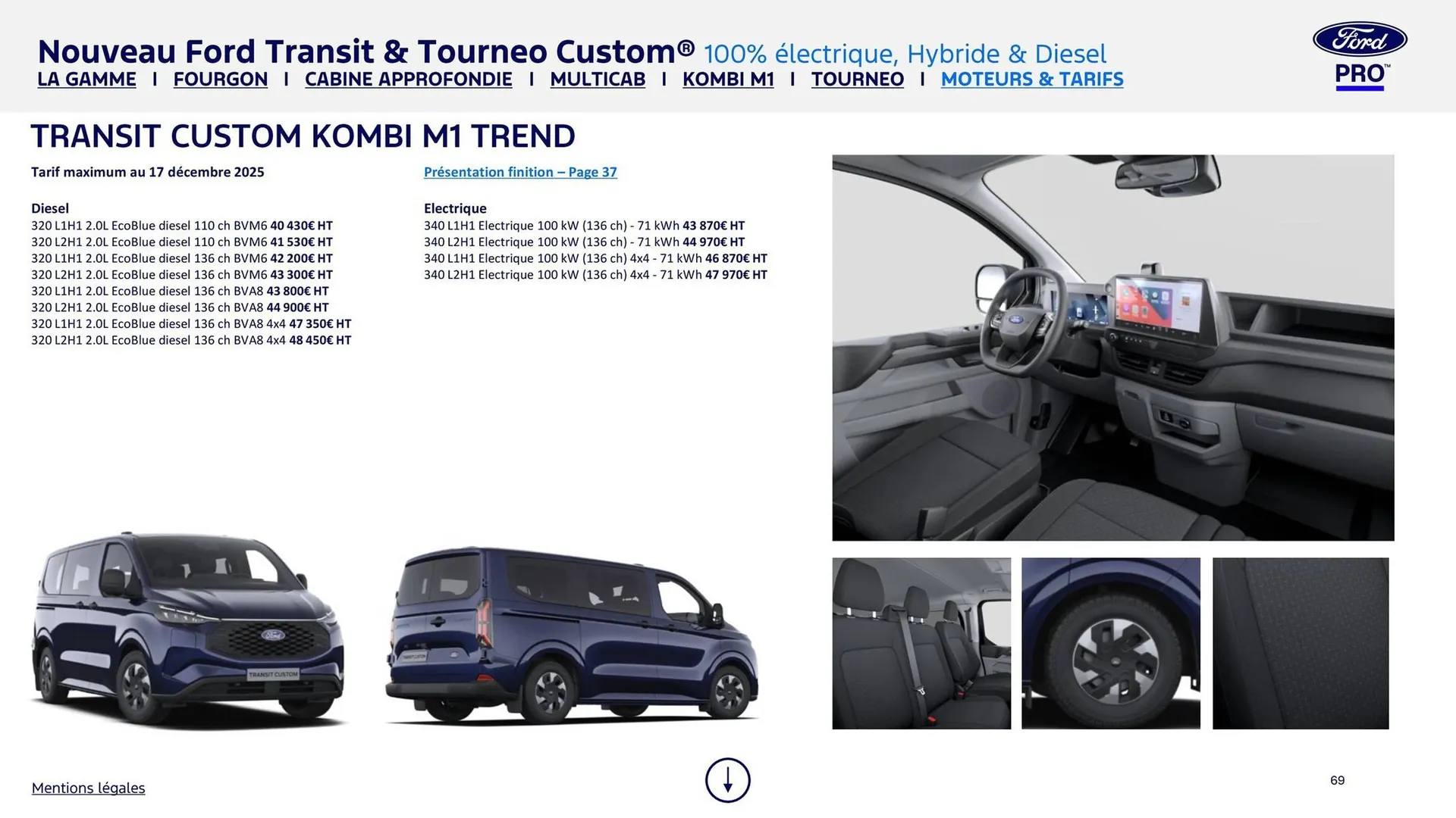 Catalogue Ford du 2 février au 31 décembre 2026 - Catalogue page 69