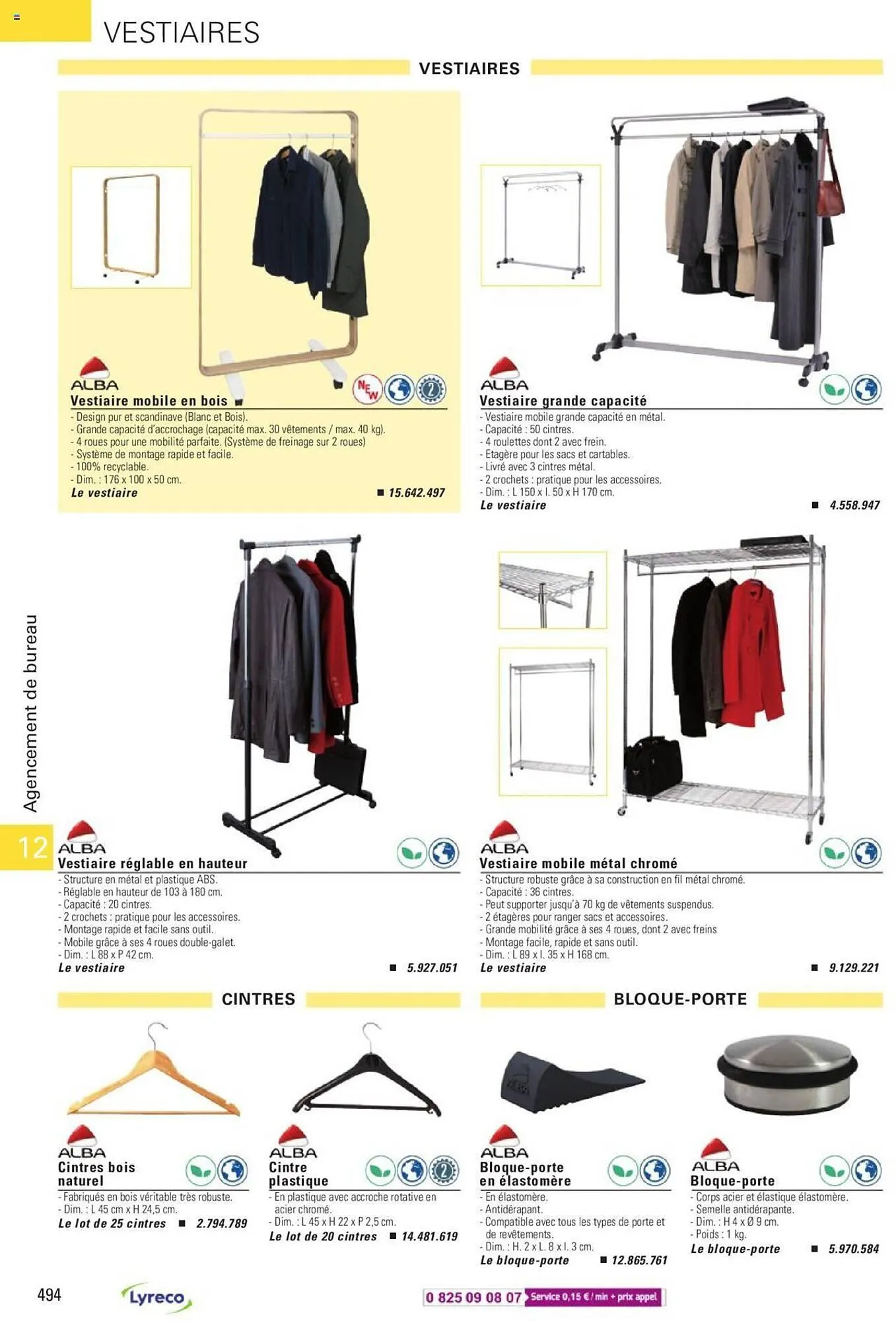 Catalogue Lyreco du 15 mai au 31 décembre 2023 - Catalogue page 494