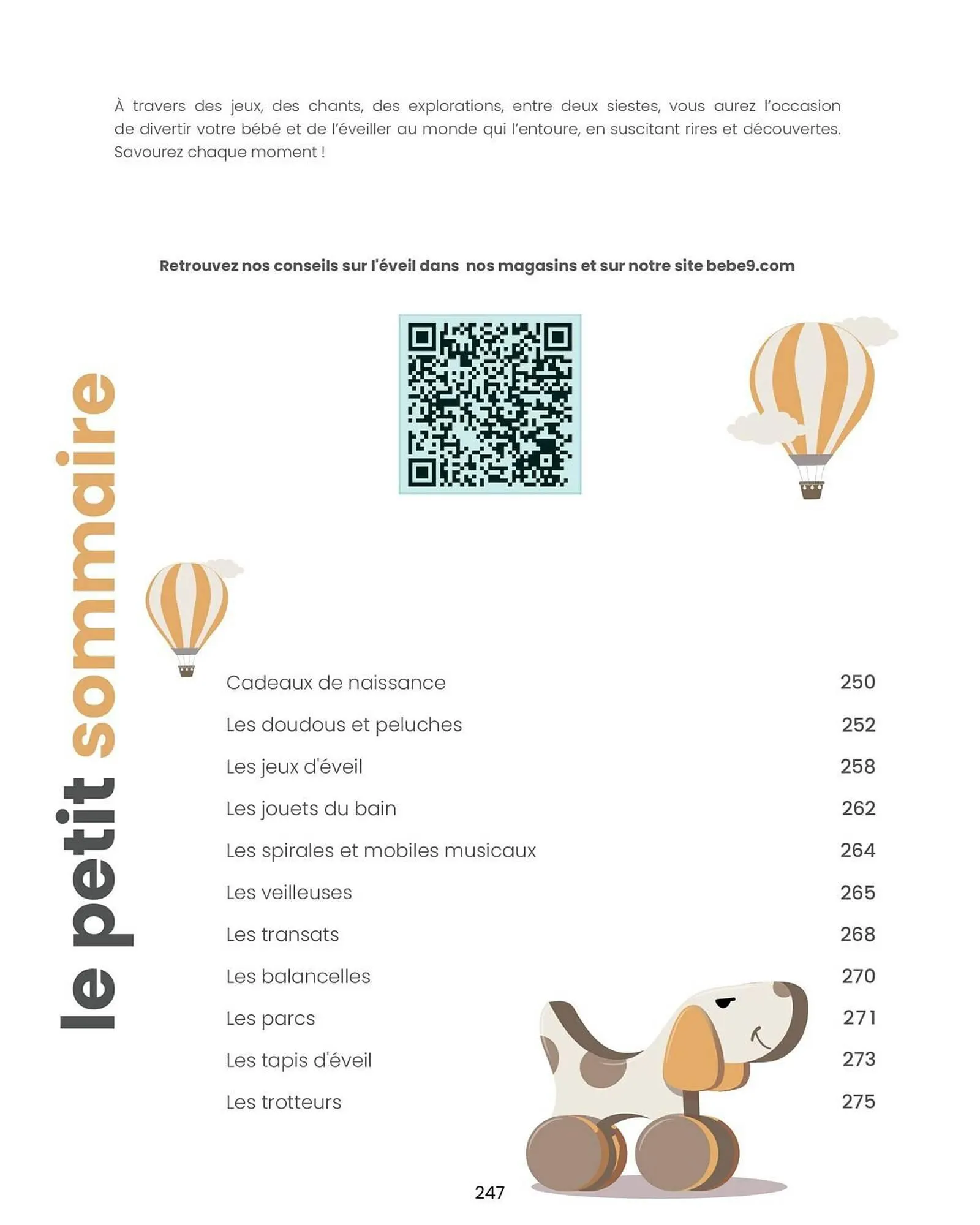Catalogue Bébé 9 du 14 août au 31 décembre 2026 - Catalogue page 249