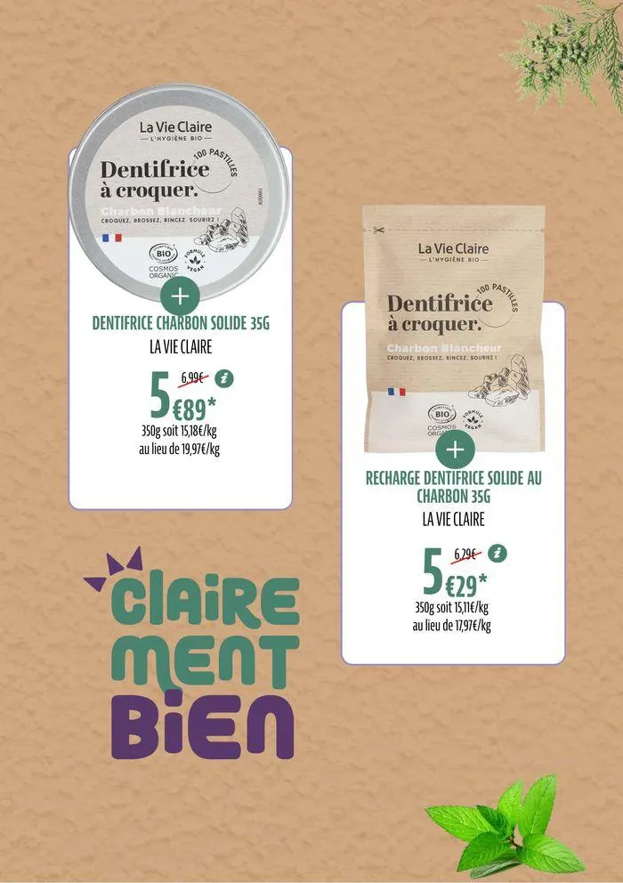 Tutes Nos Promos Bio Pour Un Ete Savoureux du 28 juin au 7 juillet 2024 - Catalogue page 39