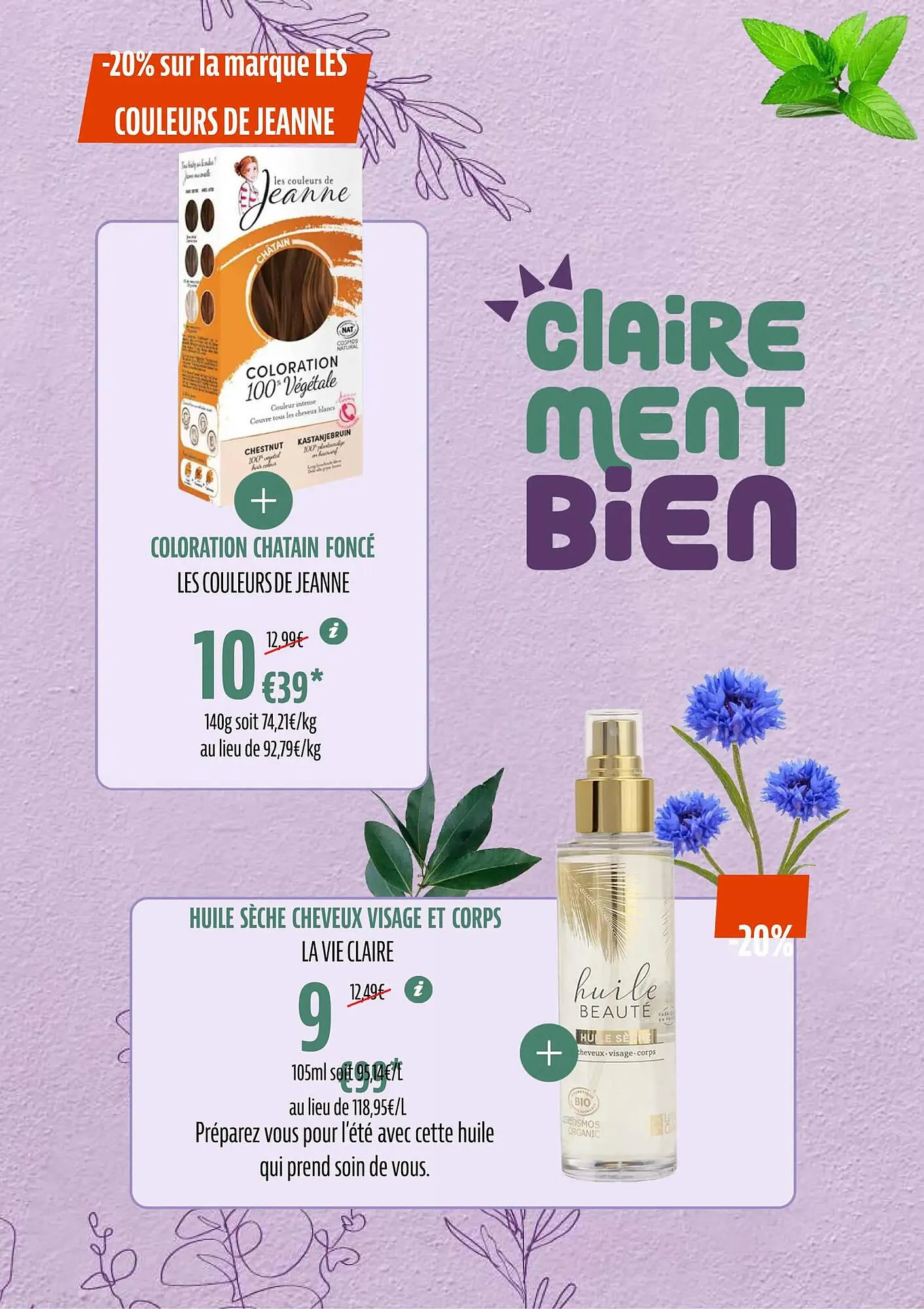 Catalogue La Vie Claire du 30 mai au 26 juin 2024 - Catalogue page 38