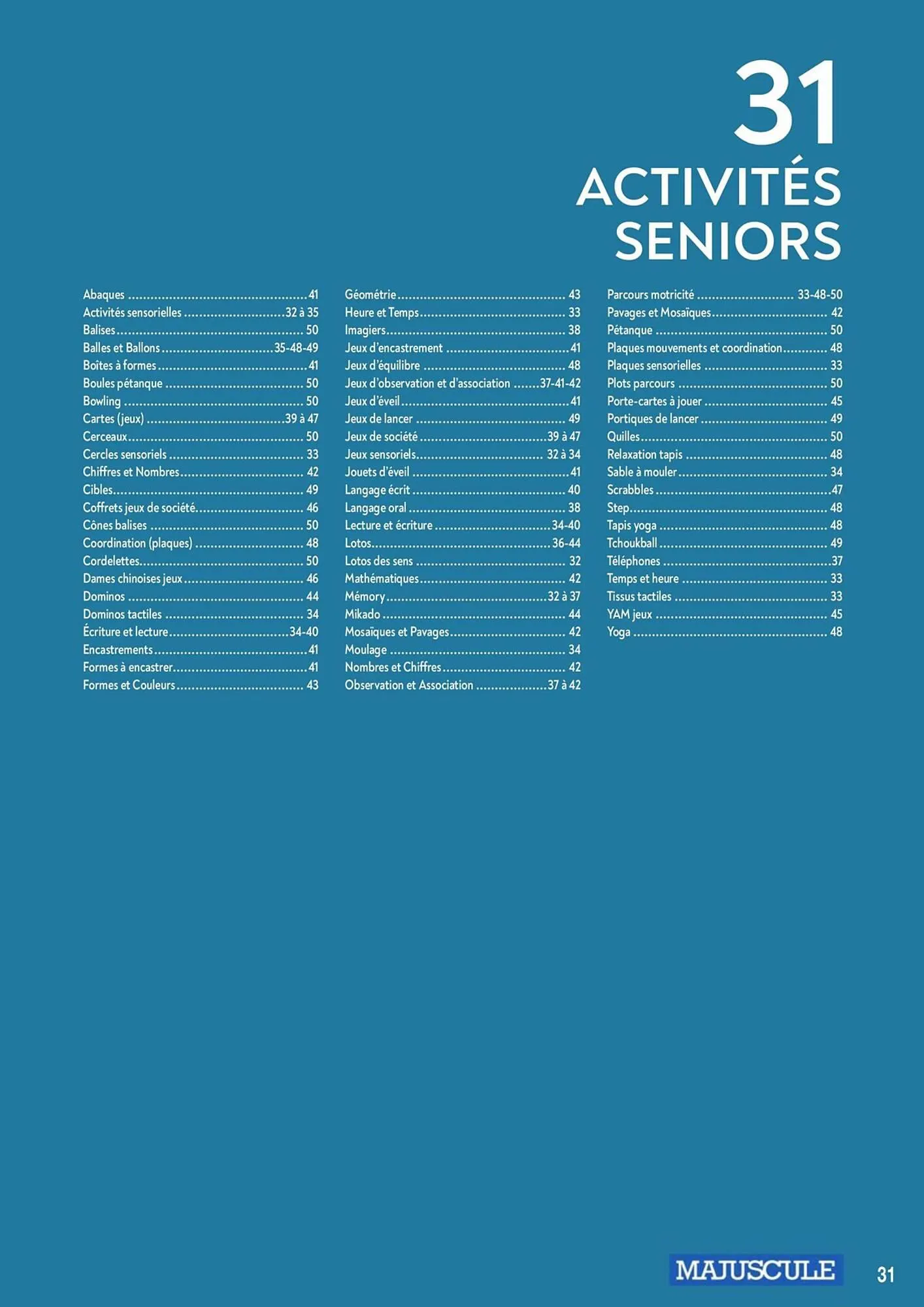 Catalogue Majuscule du 2 mai au 31 décembre 2023 - Catalogue page 55