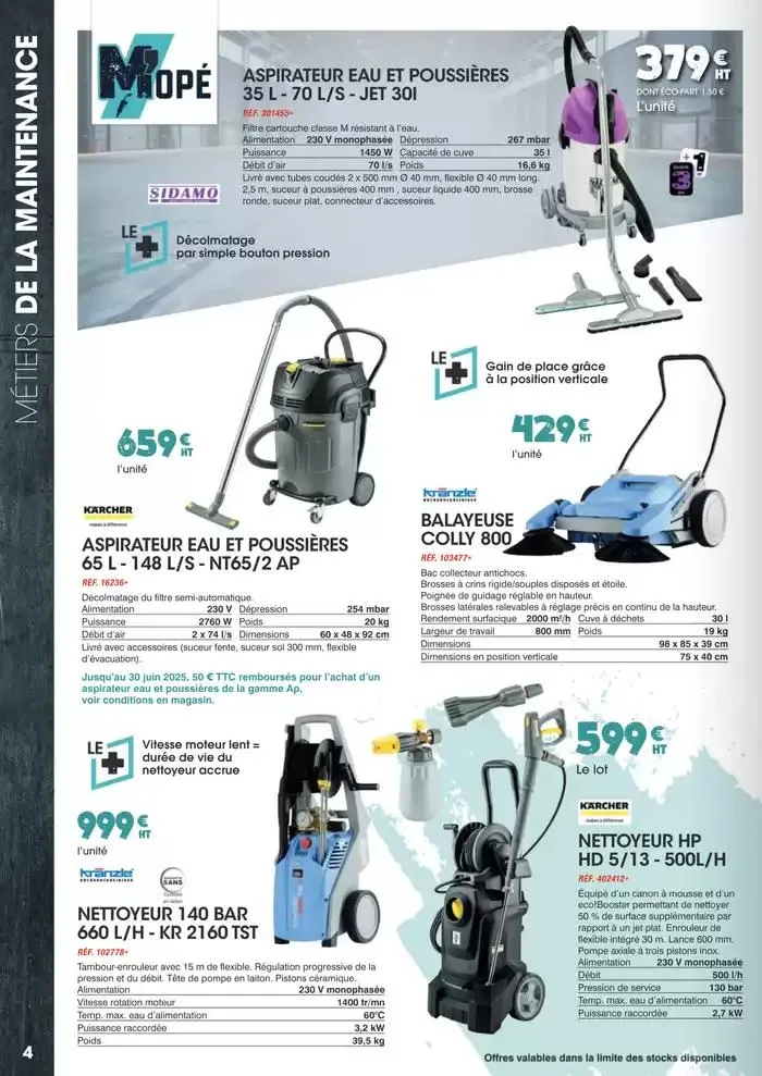 M'ope Industrie & Collectivite du 12 mai au 21 juin 2025 - Catalogue page 4