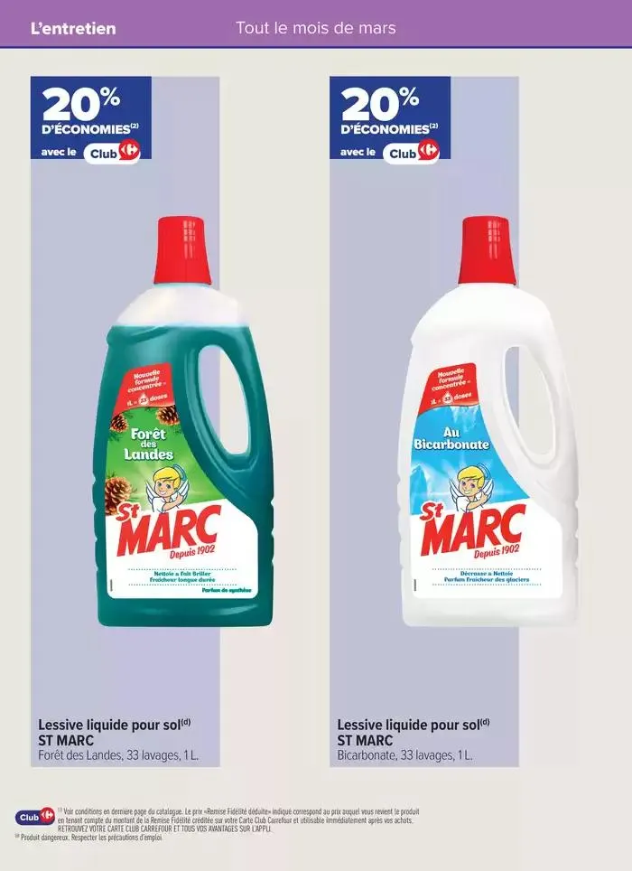 LA FIDÉLITÉ, CA PAYE SURTOUT EN PROMOS EN MARS... du 1 mars au 31 mars 2025 - Catalogue page 14