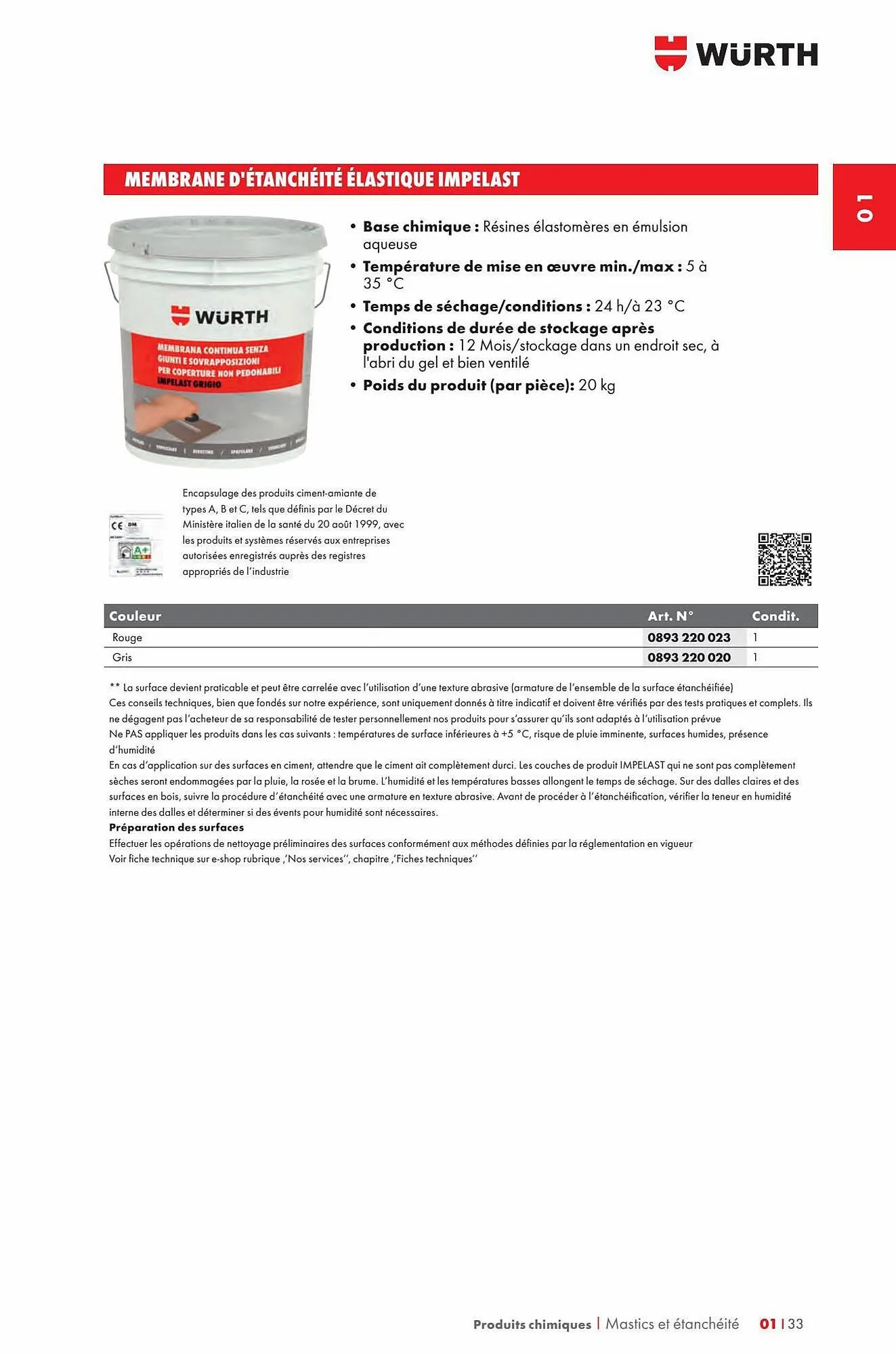 Catalogue Würth du 29 décembre au 31 décembre 2023 - Catalogue page 41