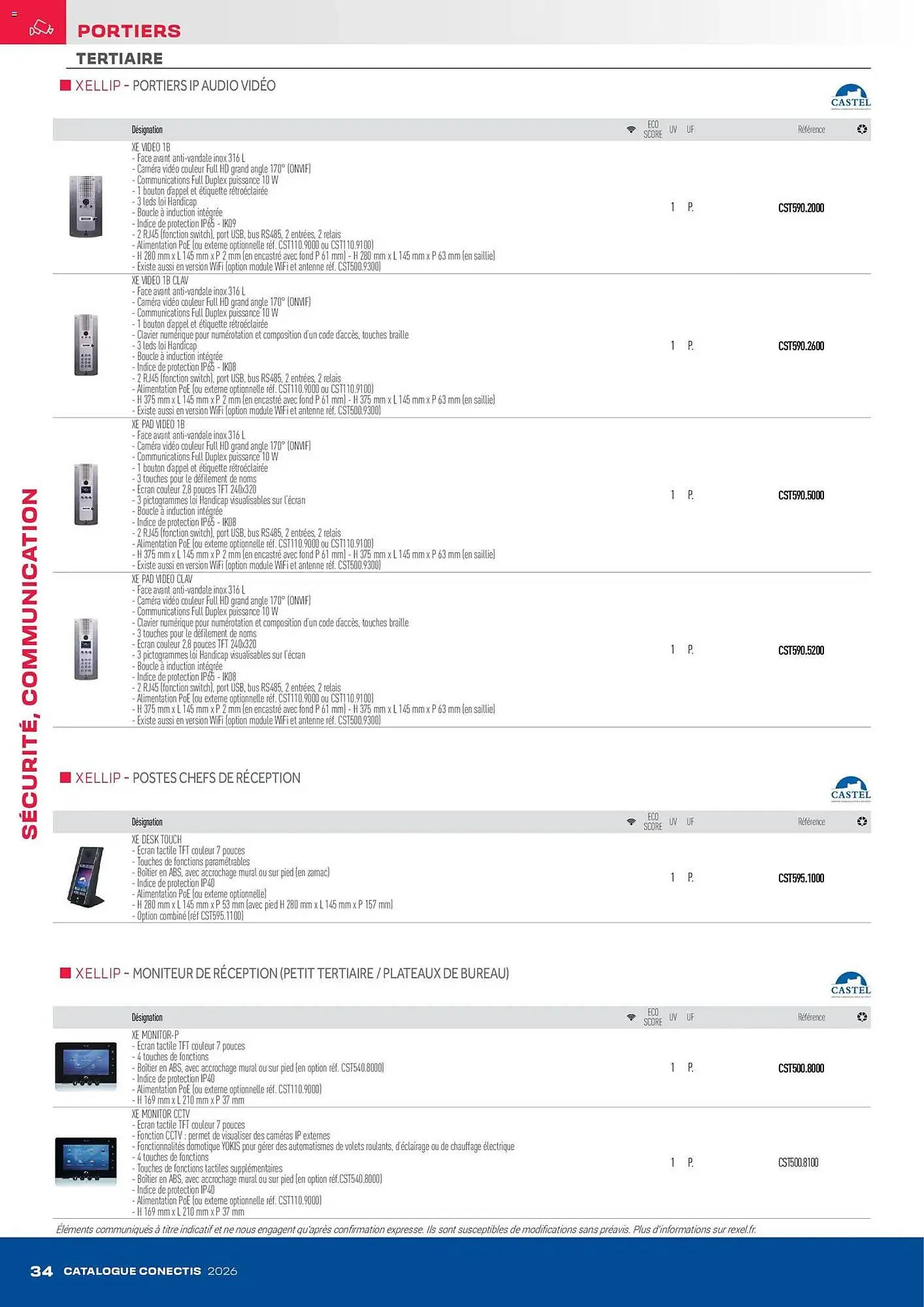 Catalogue Rexel du 10 avril au 31 décembre 2026 - Catalogue page 34