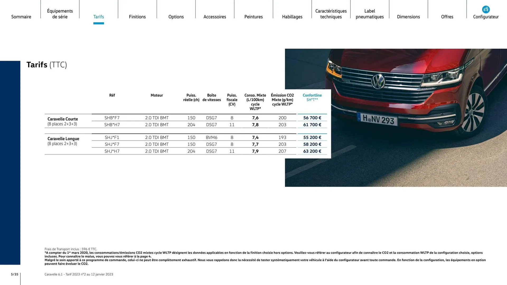 Catalogue Volkswagen du 7 août au 31 mars 2026 - Catalogue page 5