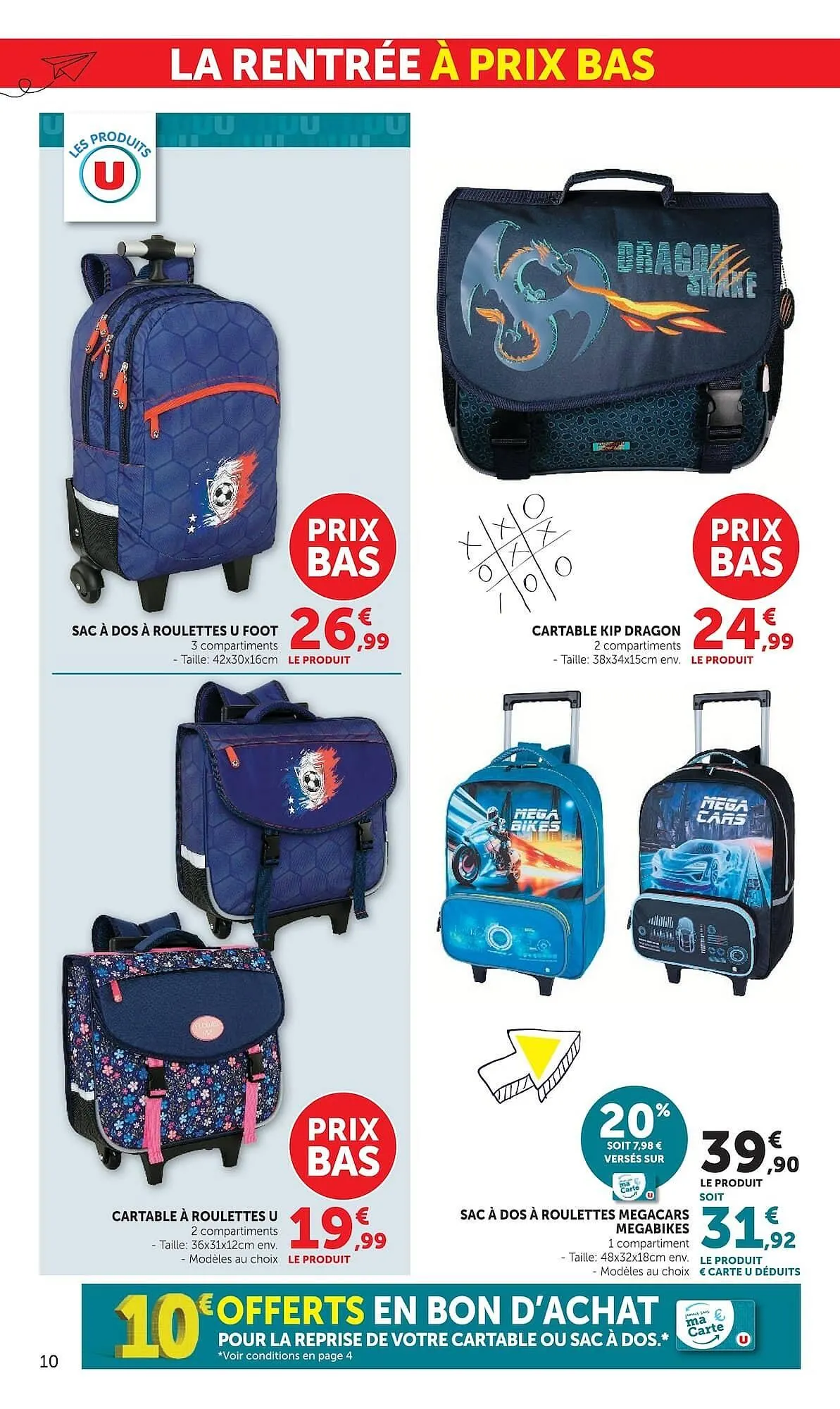 Catalogue Super U du 7 juillet au 9 août 2026 - Catalogue page 10