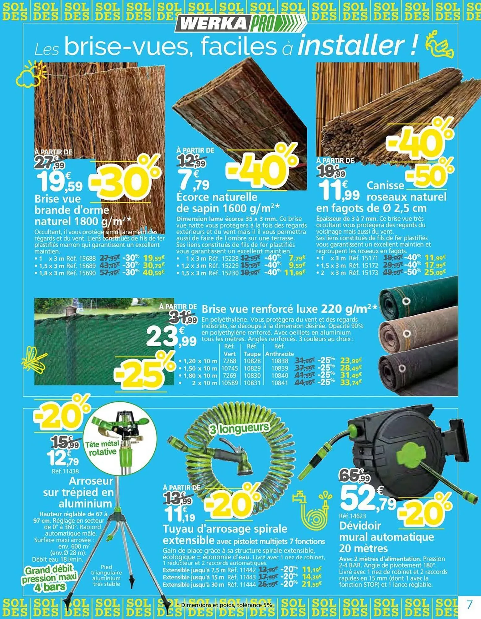 Catalogue Provence Outillage du 25 juin au 22 juillet 2025 - Catalogue page 7