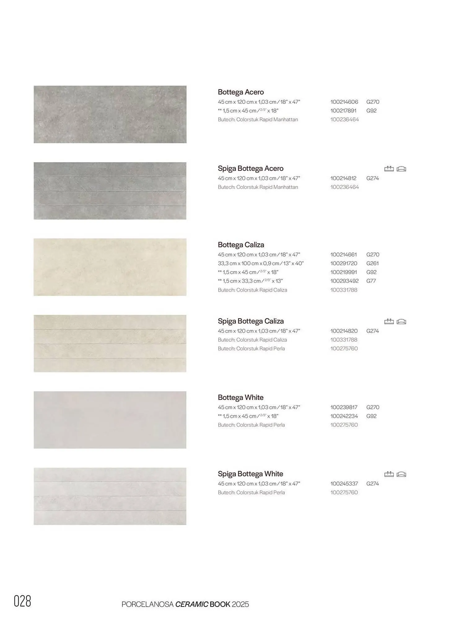 Catalogue Porcelanosa du 27 janvier au 31 décembre 2025 - Catalogue page 30