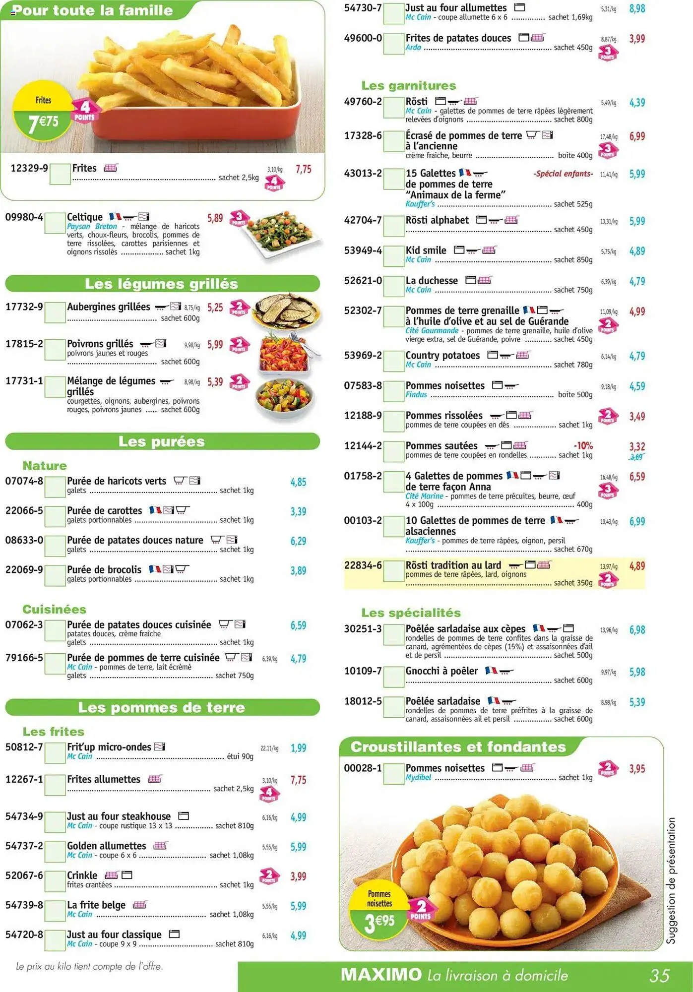 Catalogue Maximo du 7 juillet au 3 août 2025 - Catalogue page 35