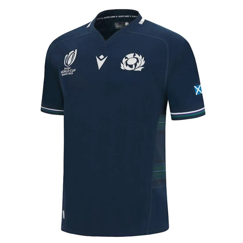 Maillot Rugby Enfant Ecosse Domicile Coupe Du Monde Rugby 2023 - Macron