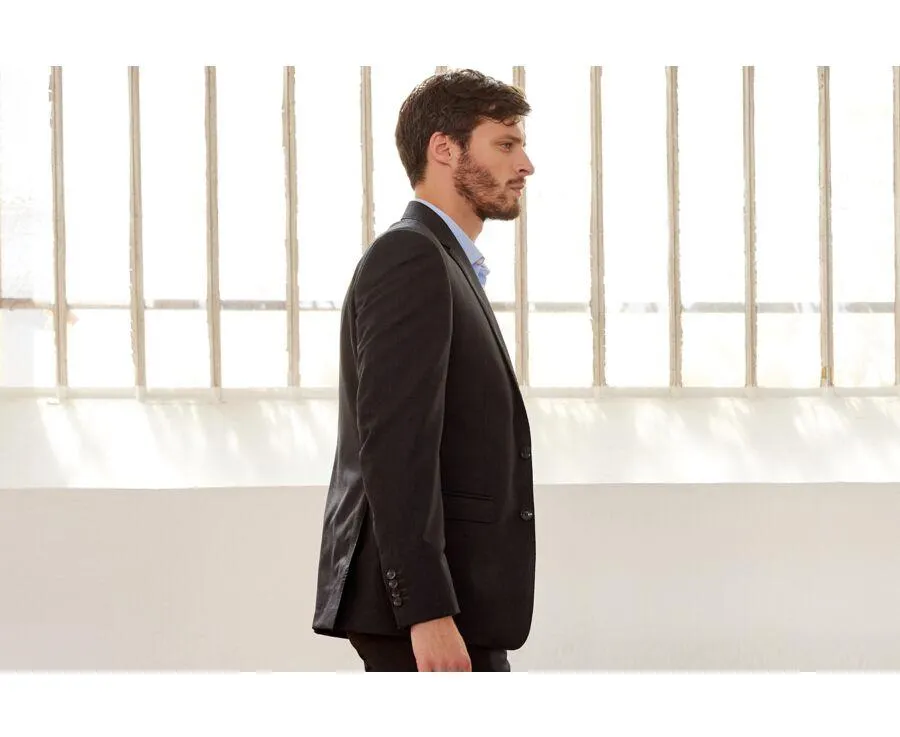 Veste de costume Lazare Gris Anthracite - LAZARE