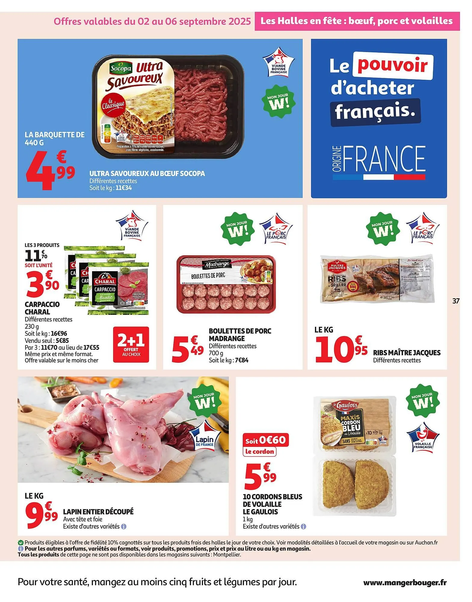 Catalogue Auchan du 2 septembre au 14 septembre 2025 - Catalogue page 37