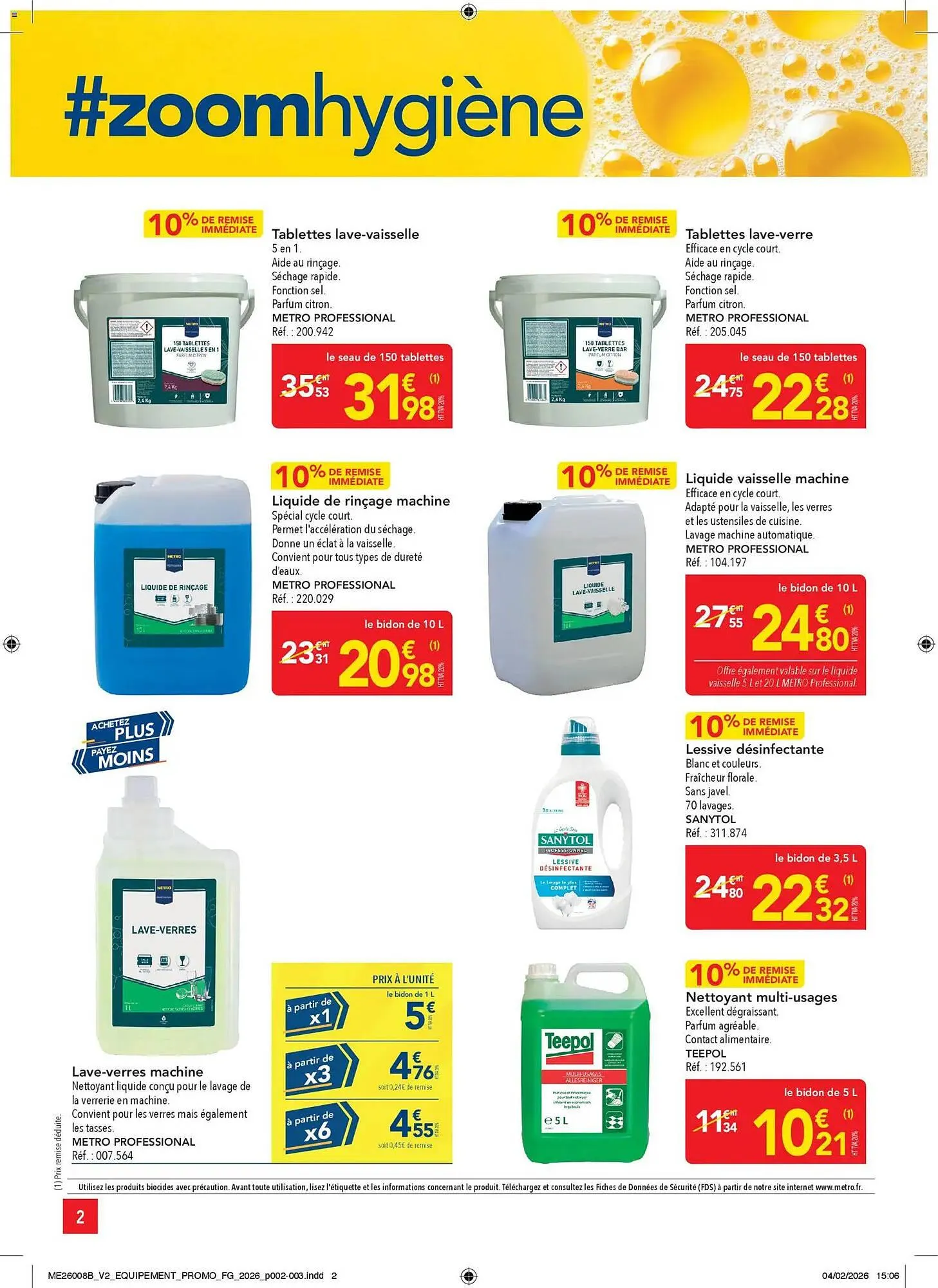 Catalogue METRO du 26 février au 25 mars 2026 - Catalogue page 2