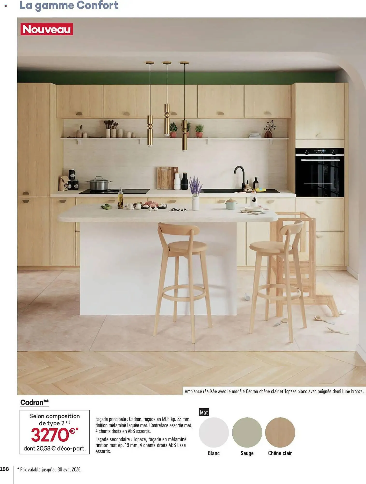 Catalogue Gedimat du 1 avril au 30 avril 2026 - Catalogue page 188