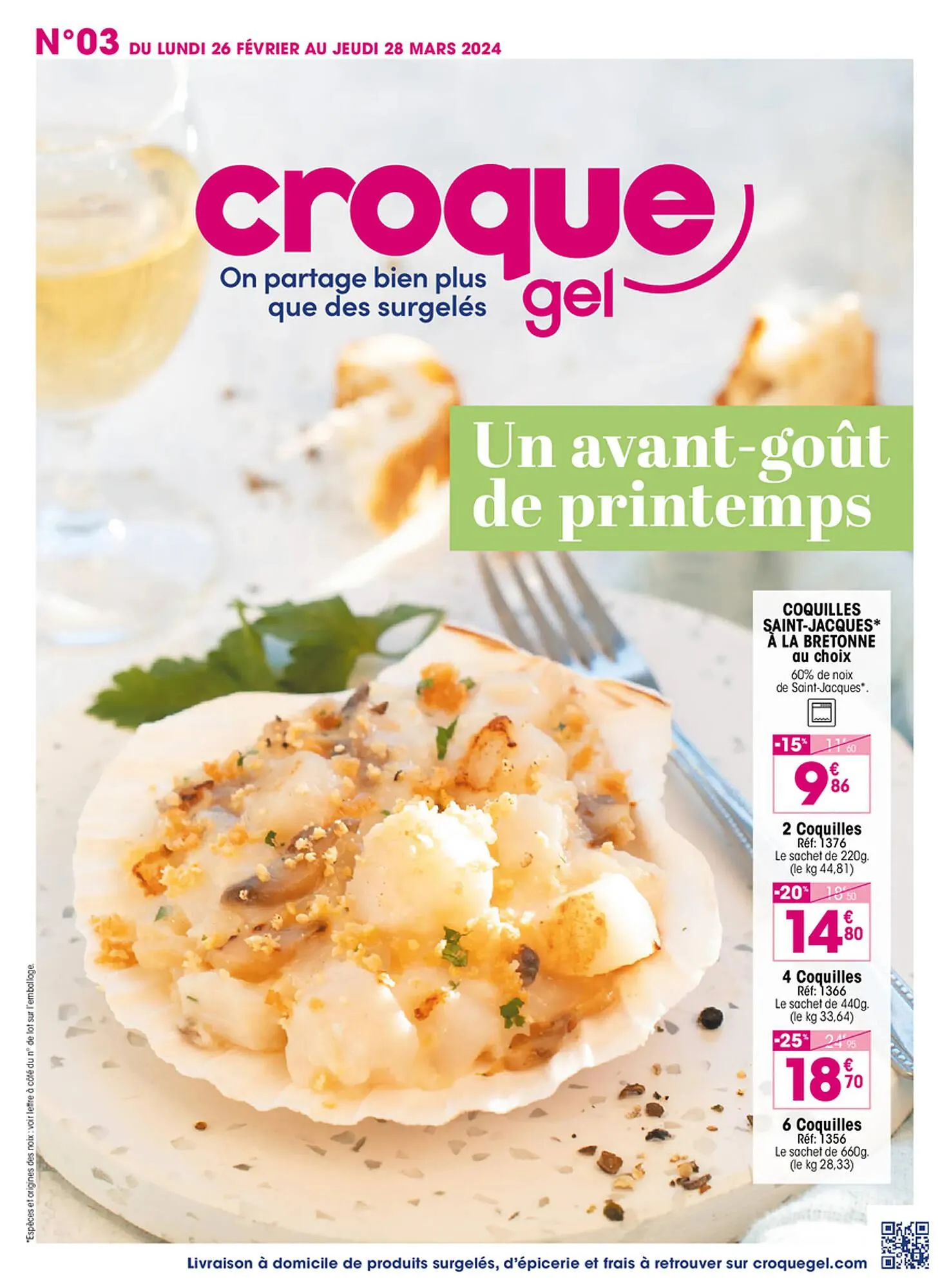 Catalogue Croque Gel du 26 février au 28 mars 2024 - Catalogue page