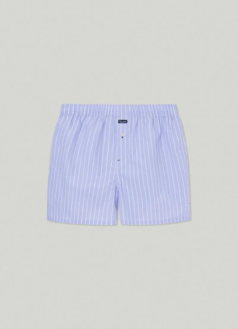 BOXER À IMPRIMÉ À LARGES RAYURES