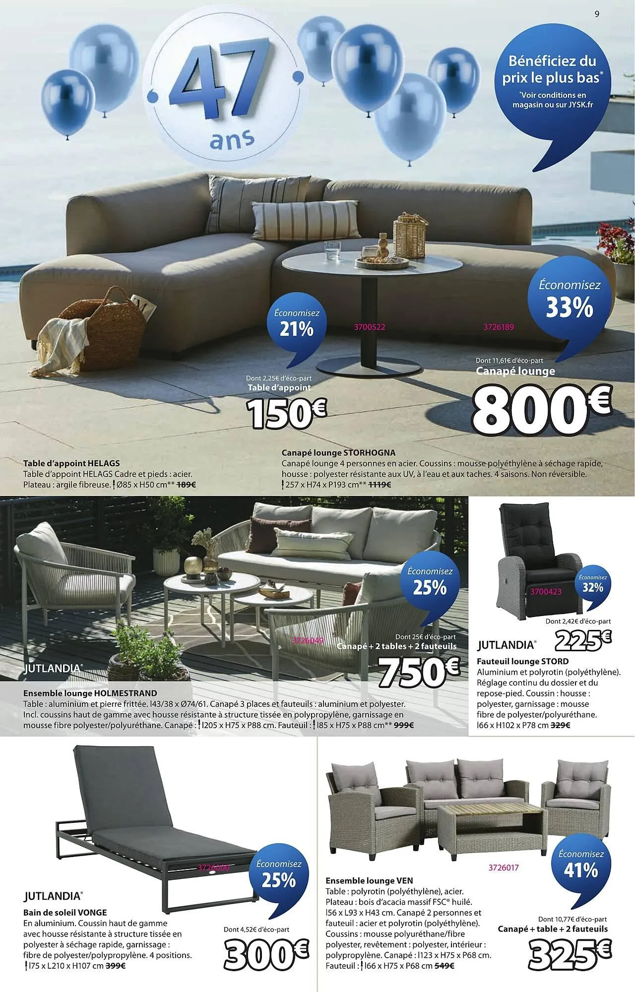 Catalogue JYSK du 17 mars au 11 mai 2026 - Catalogue page 9